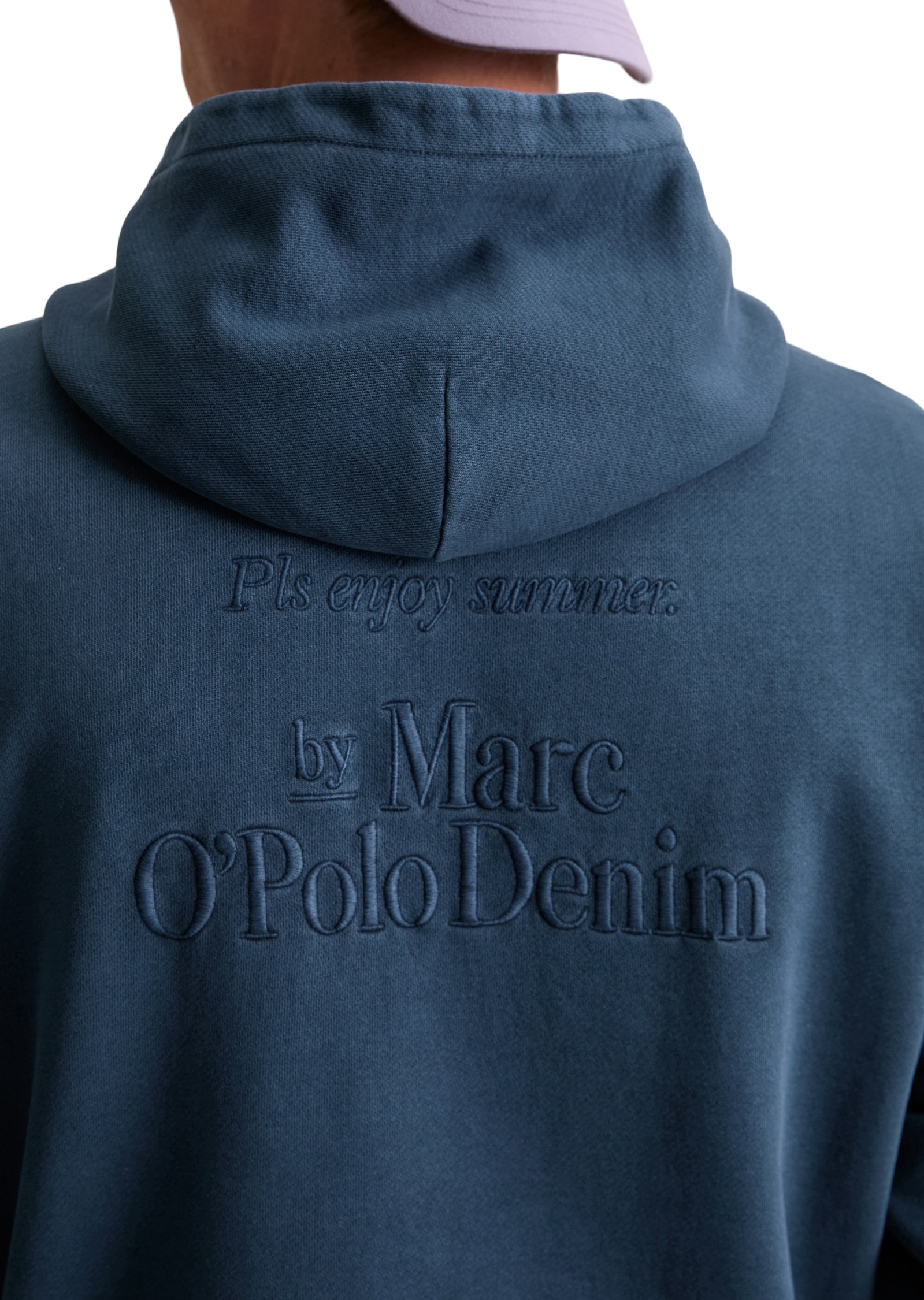 Marc O'Polo DENIM Hoodie, relaxed fit, große Rückenstickerei