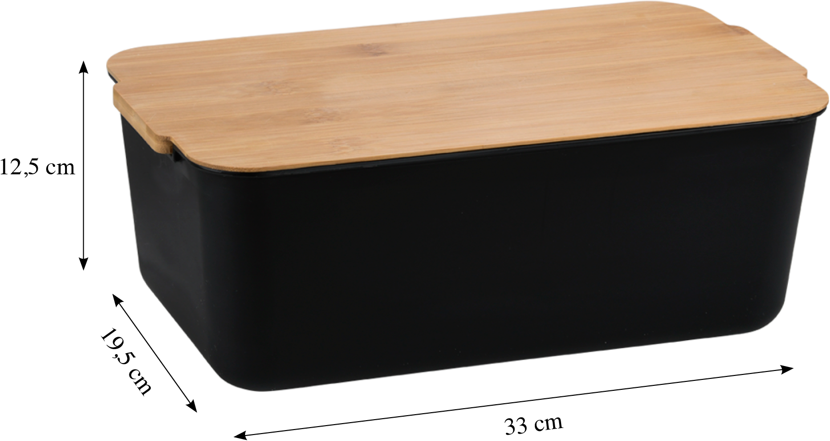 KESPER® Brotkasten »Brotbox« 1 Stk. tlg. Deckel als Schneidebrett verwendbar