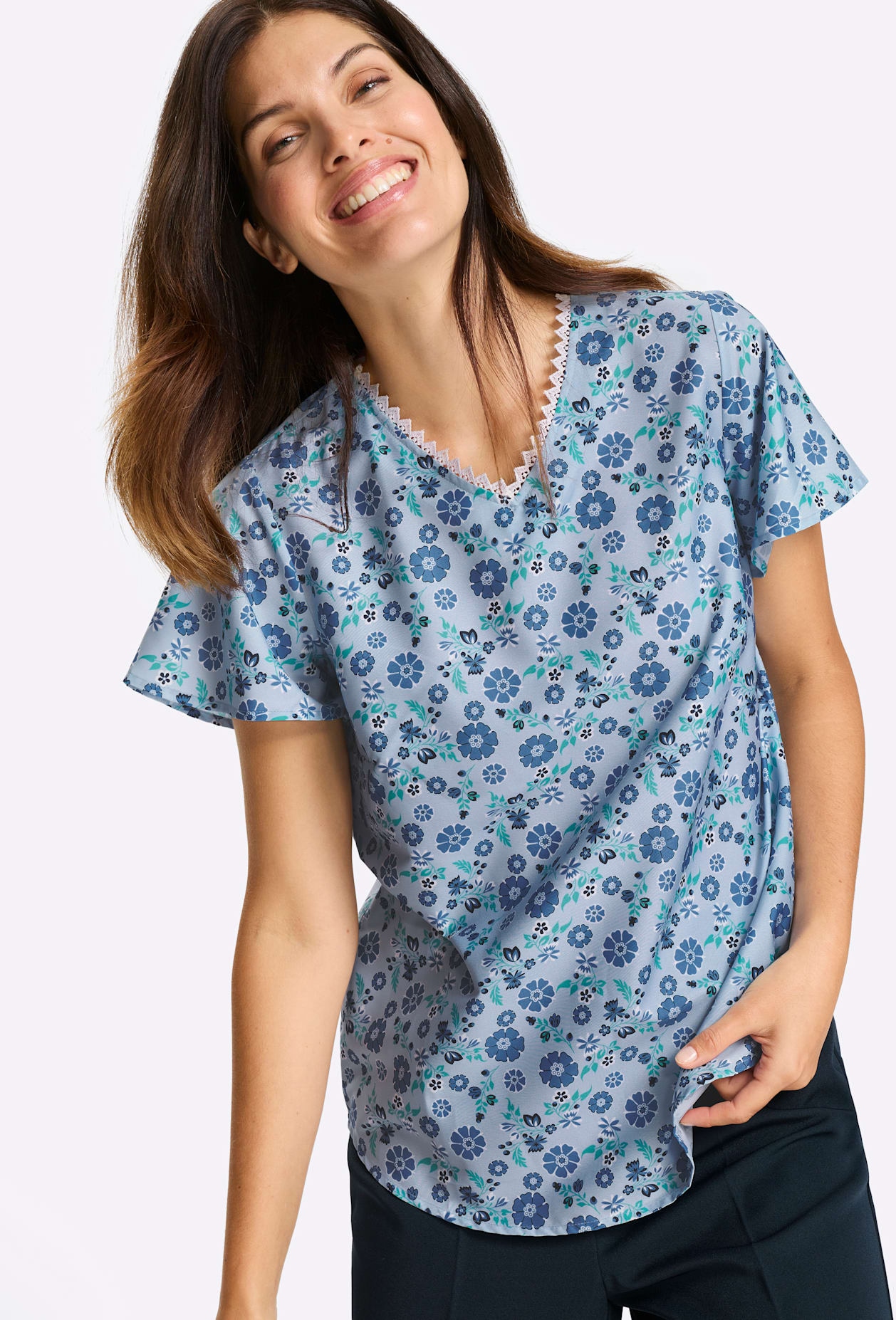 Classic Basics Schlupfbluse