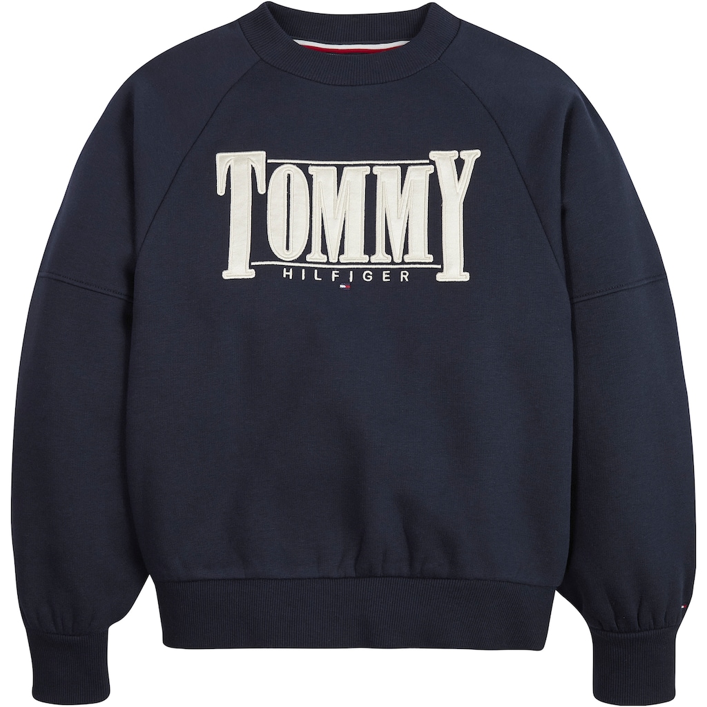 Tommy Hilfiger Sweatshirt »146 TOMMY SATEEN LOGO«