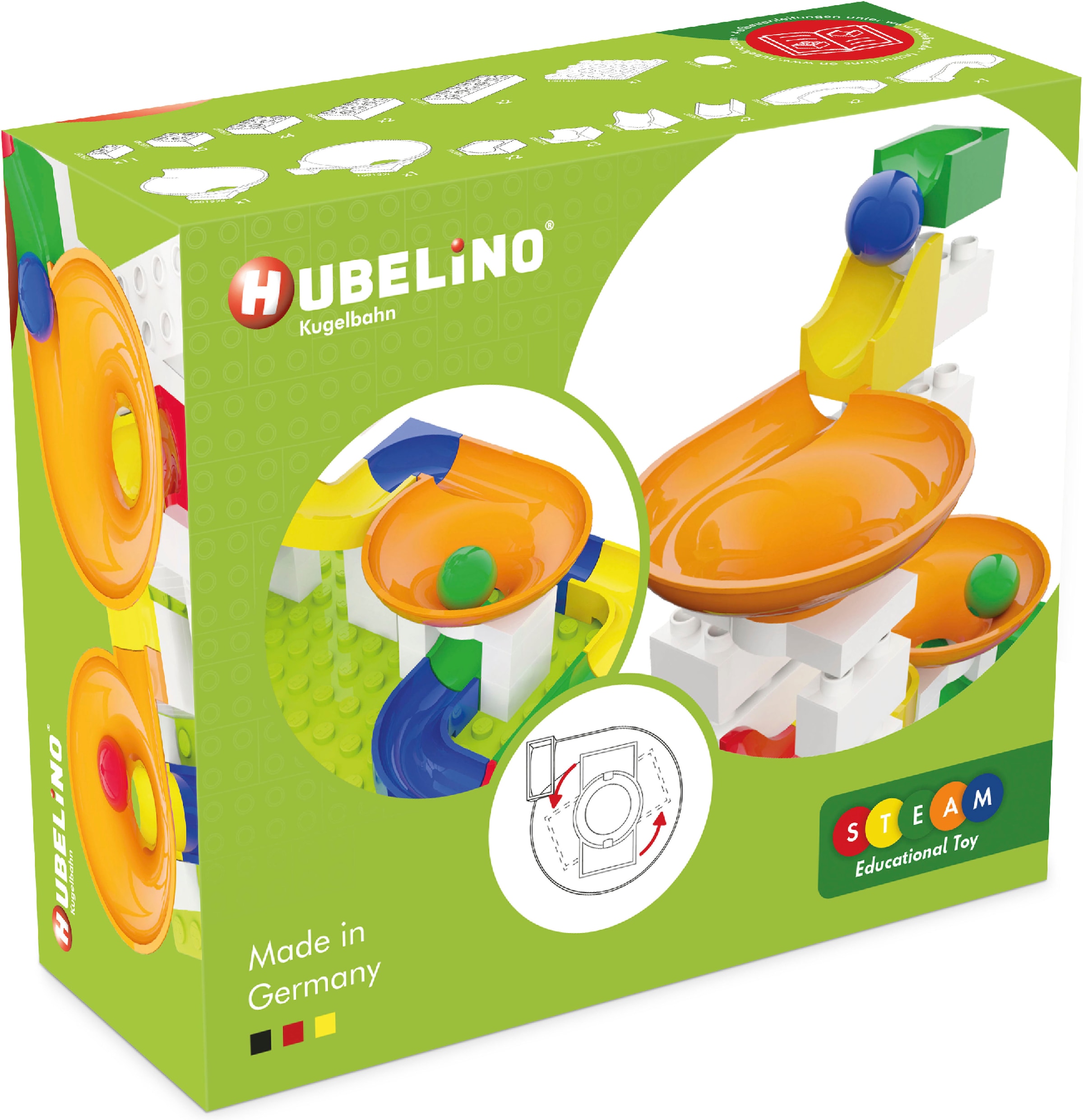 HUBELINO Kugelbahn-Bausatz »Kugelbahn Trichter Erweiterung« Made in Germany