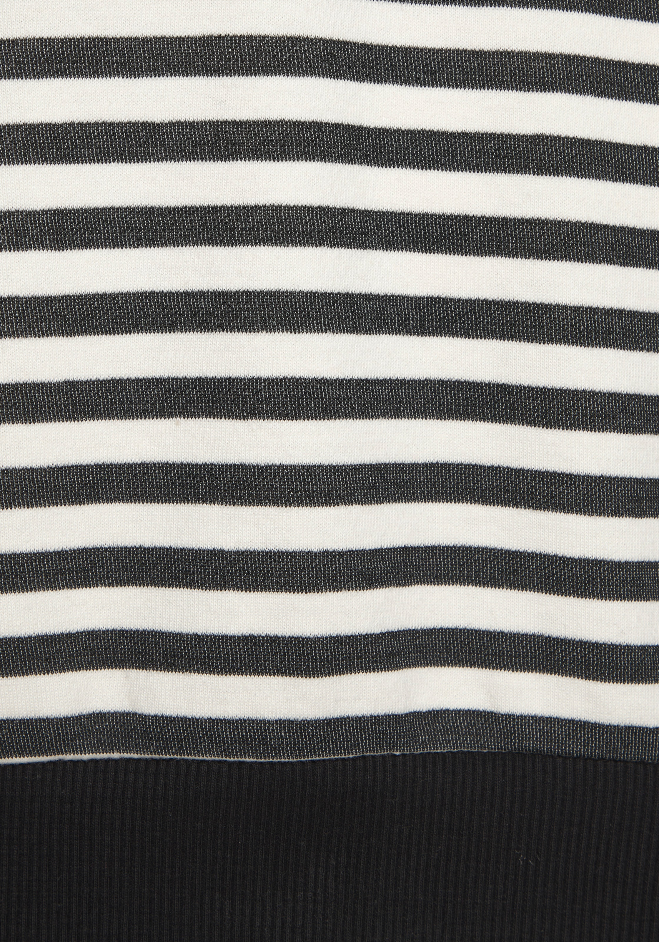 H.I.S Kapuzenpullover im Streifenlook mit großen Print, Loungewear