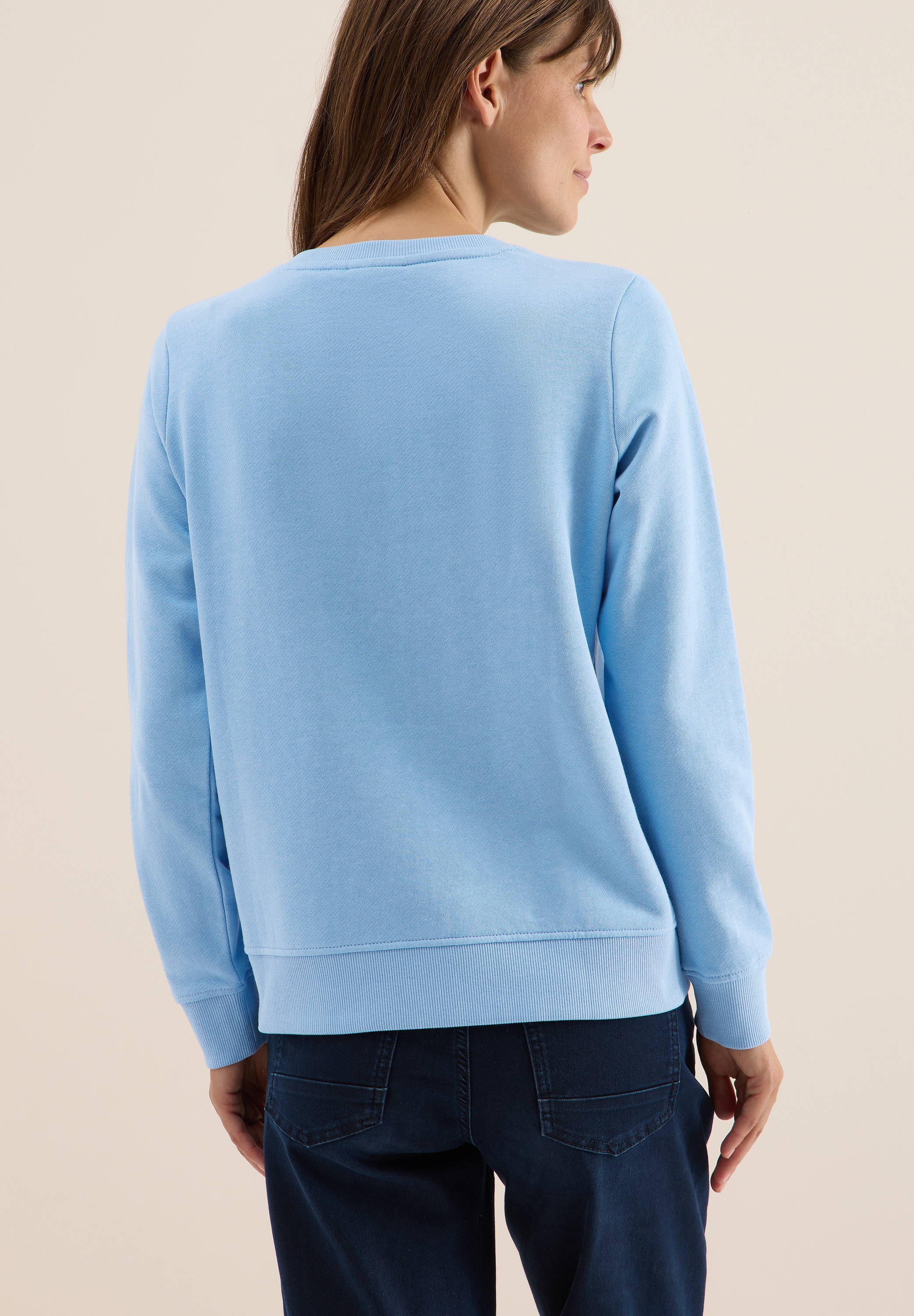 Cecil Sweatshirt, mit Wording Artwork