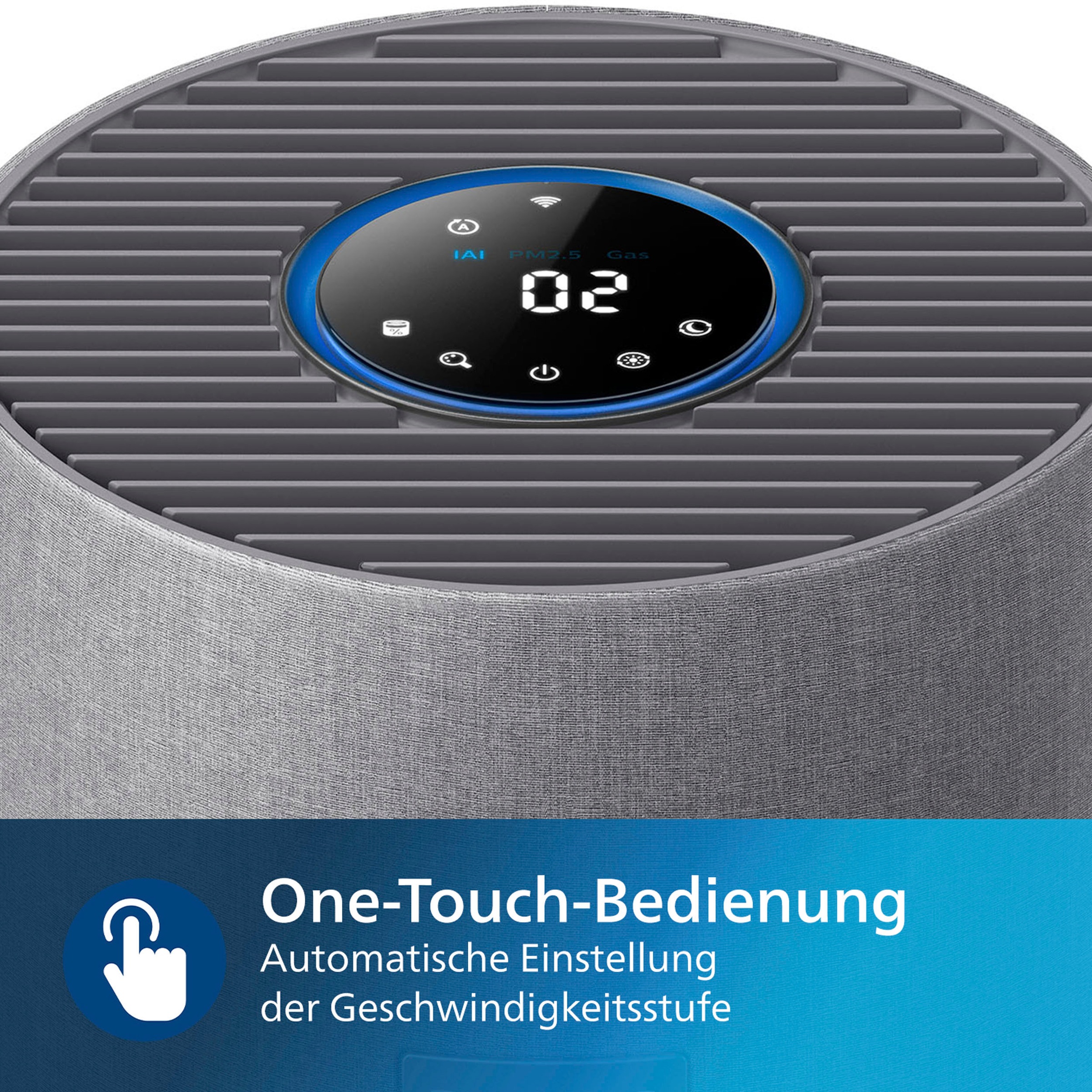 Philips Luftreiniger »AC3033/10 3000i Serie«, für 104 m² Räume, mit App-Anbindung und für Allergiker geeignet