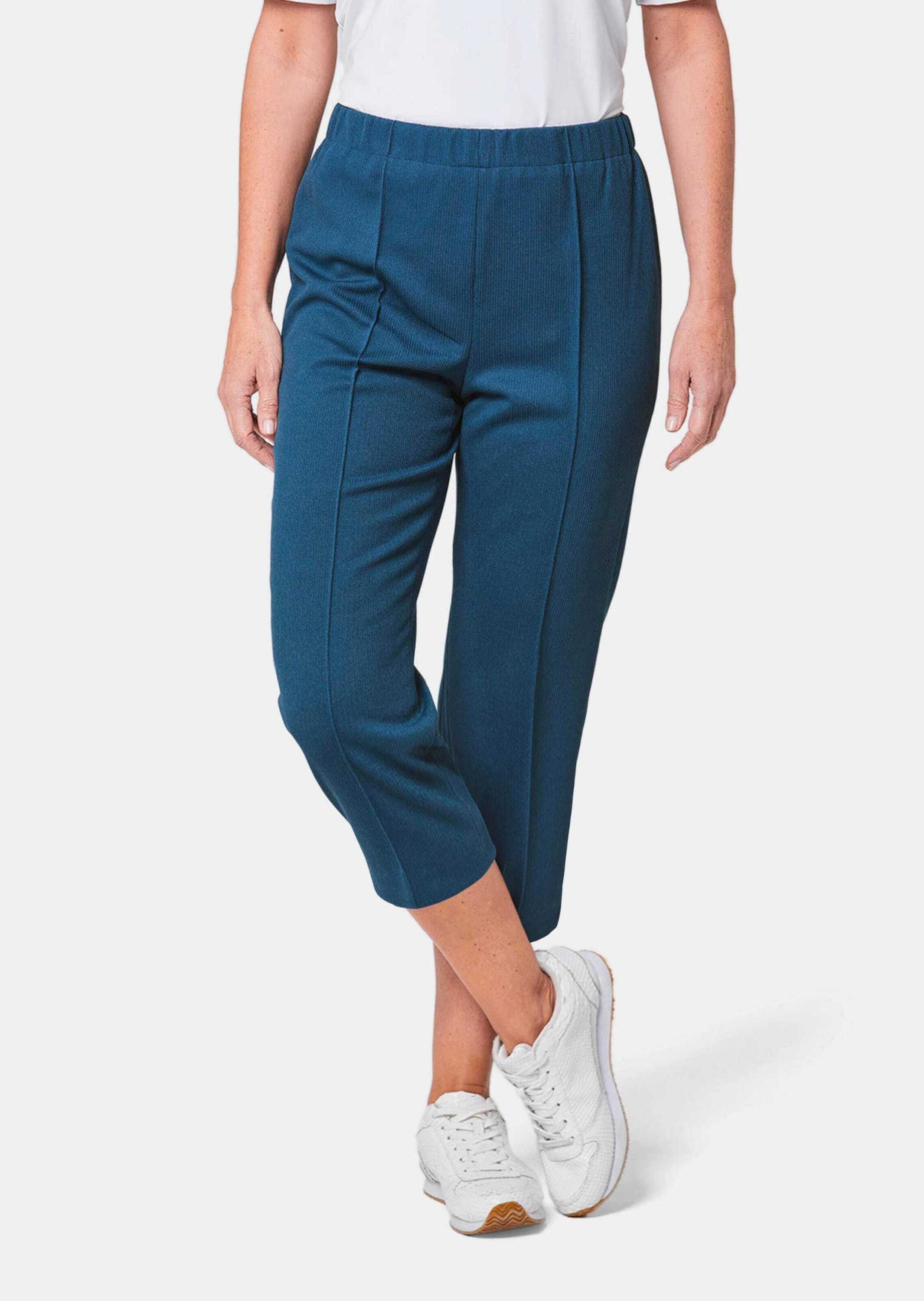 GOLDNER Caprihose »Trageangenehme 7/8-Rippenhose«