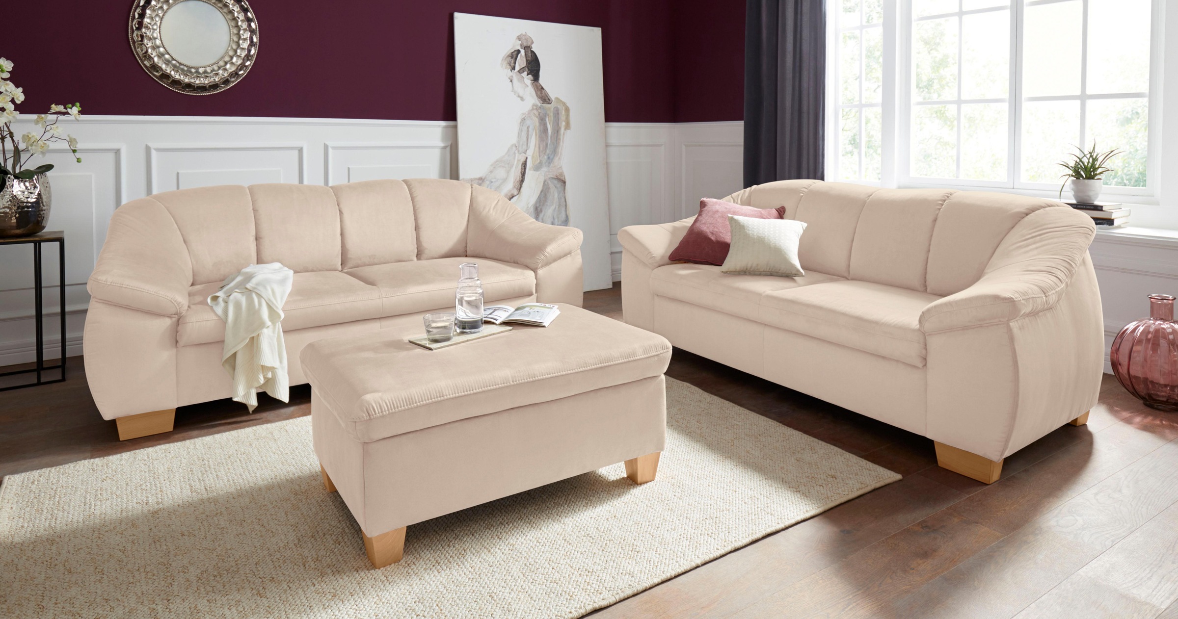 sit&more 2,5-Sitzer »Santo« mit Federkern