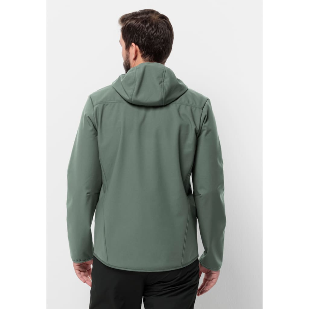 Jack Wolfskin Softshelljacke »BORNBERG HOODY M«, mit Kapuze