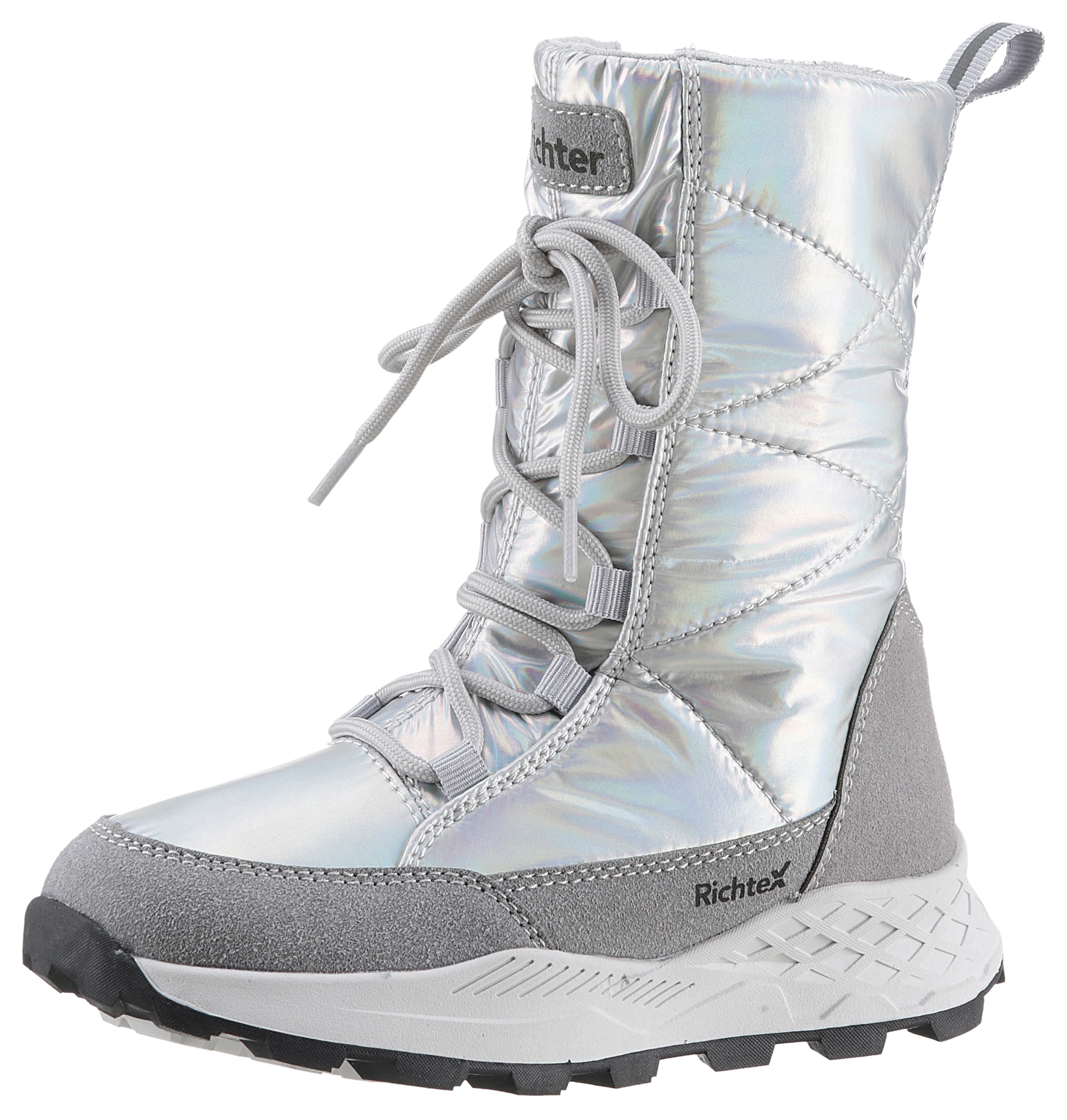 Richter Winterstiefel »Venture WMS: Weite weit«, Klettstiefel, Snowboots, Schnürstiefel mit...