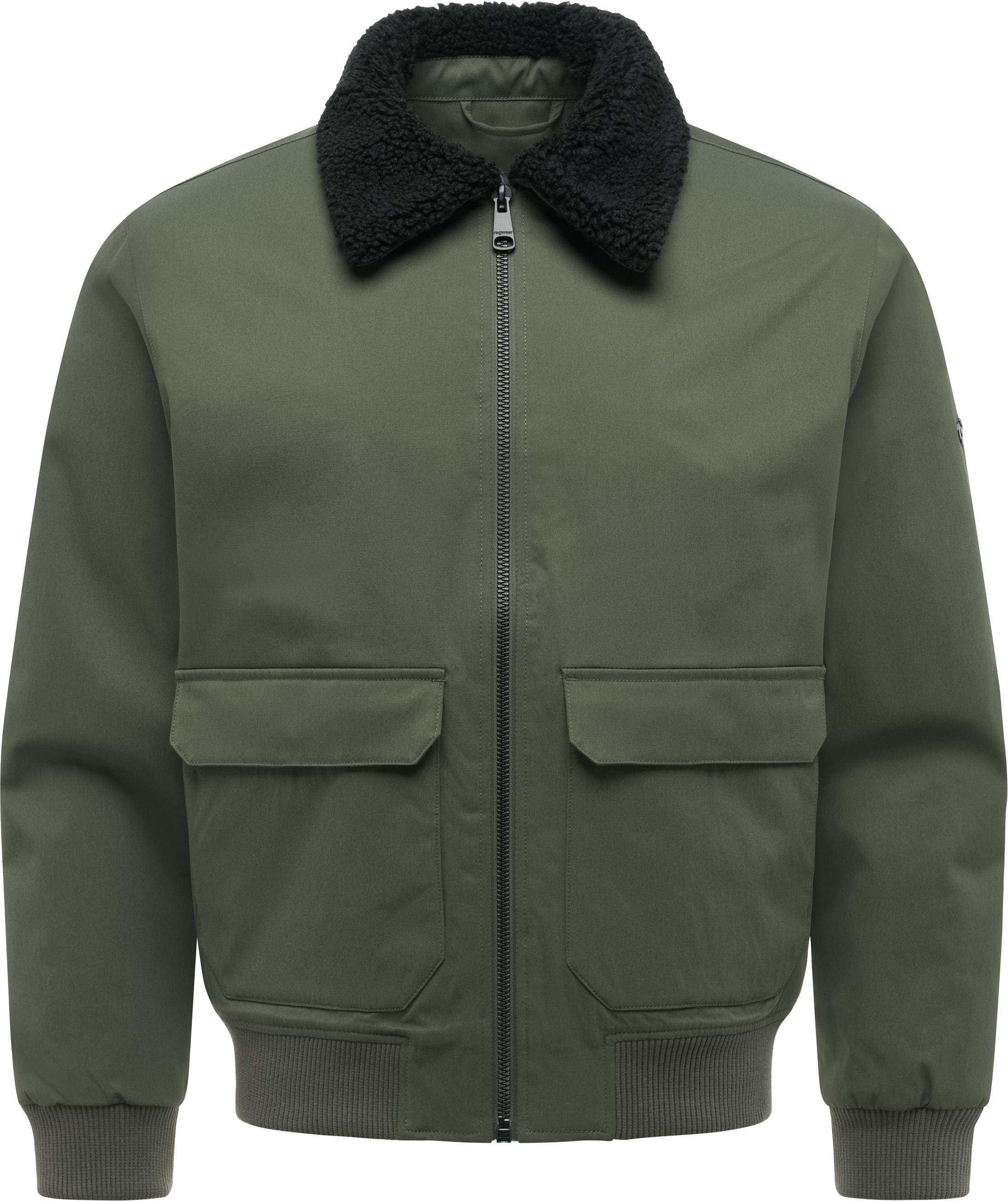Ragwear Outdoorjacke »Outdoorjacke Newys Y« ohne Kapuze Wasserdichte Jacke mit warmem Kragen