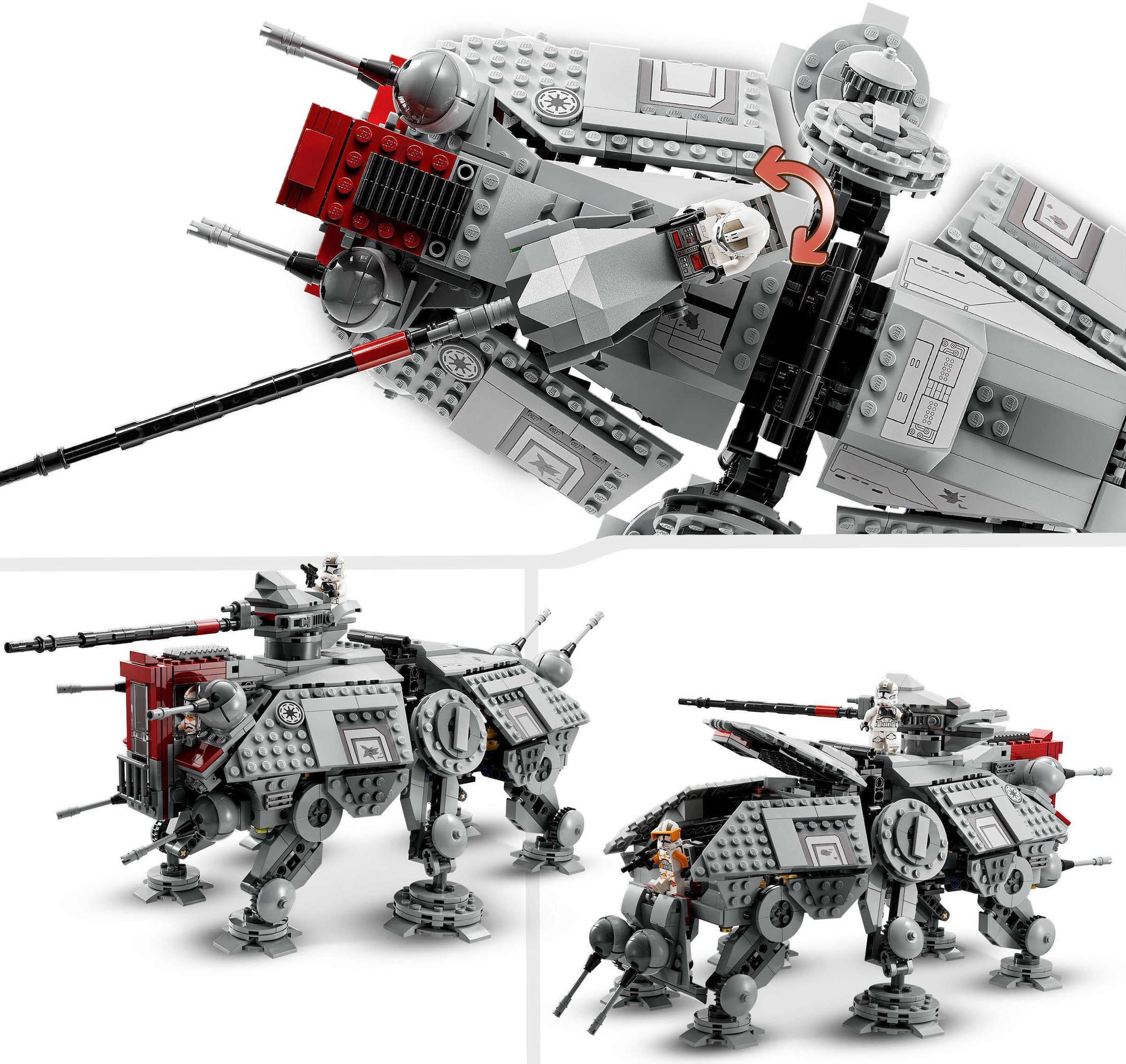LEGO® Konstruktionsspielsteine »AT-TE Walker (75337), LEGO® Star Wars™«, (1082 St.), Made in Europe