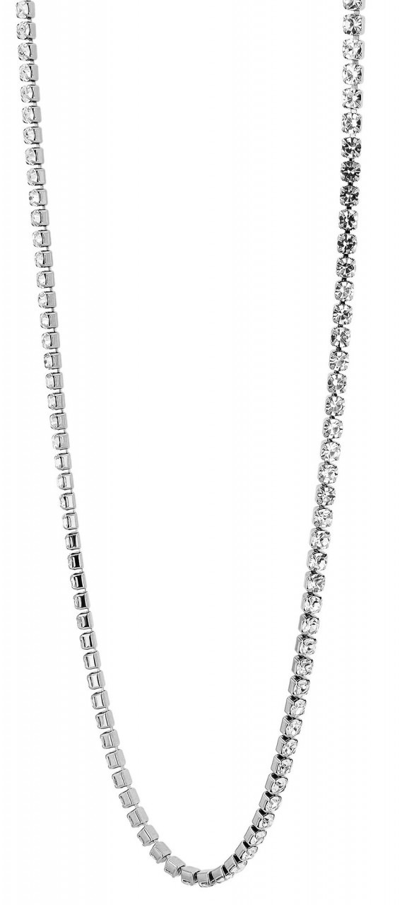 Adelia´s Edelstahlkette »Adelia's Damen Edelstahl Tenniskette Halskette 40 cm + 5.0 cm«
