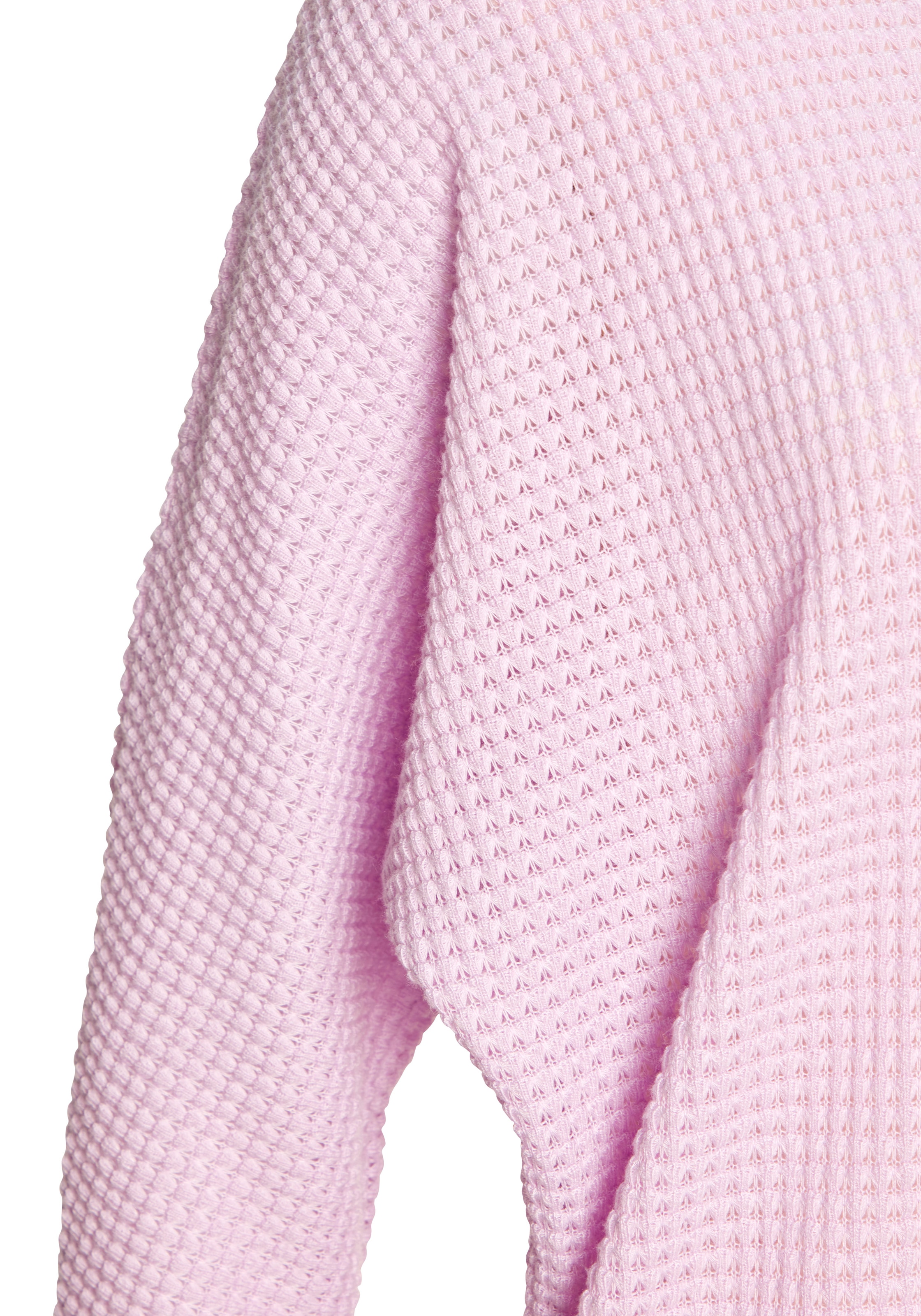 Vivance 3/4-Arm-Shirt »mit sommerlicher Waffelstruktur« aus bügelfreier Strickqualität