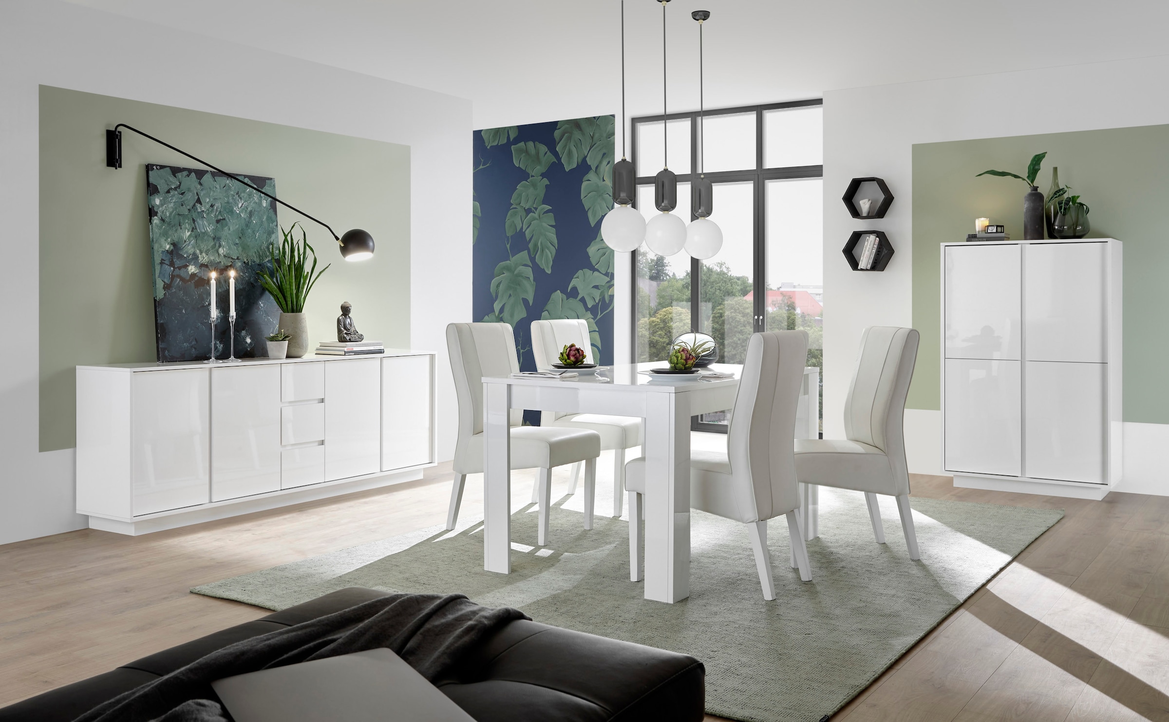 Home affaire Sideboard »Ice« grifflos