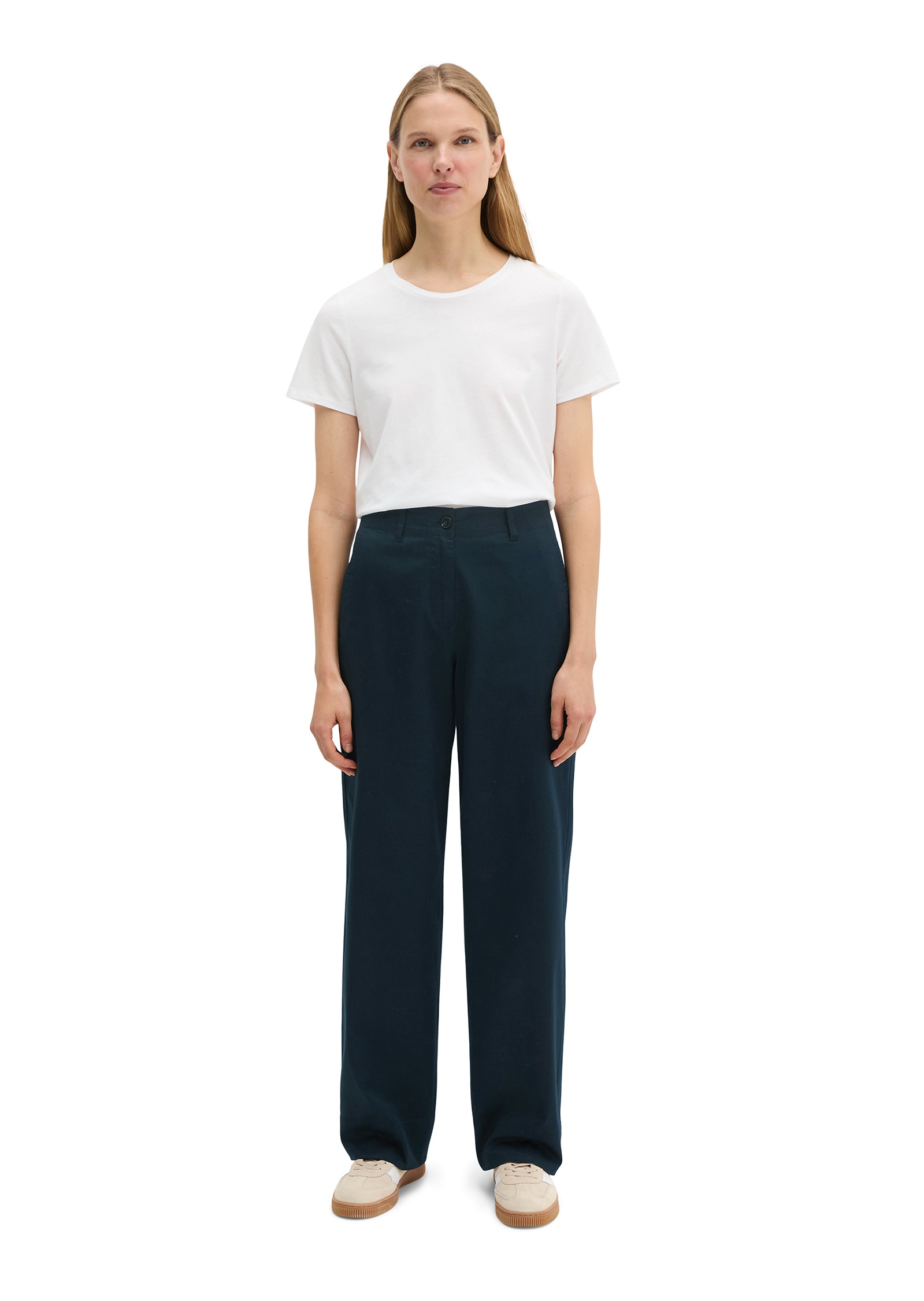 Marc O'Polo Chinohose »Lande«  weit, aus stretchigem Organic Cotton-Twill