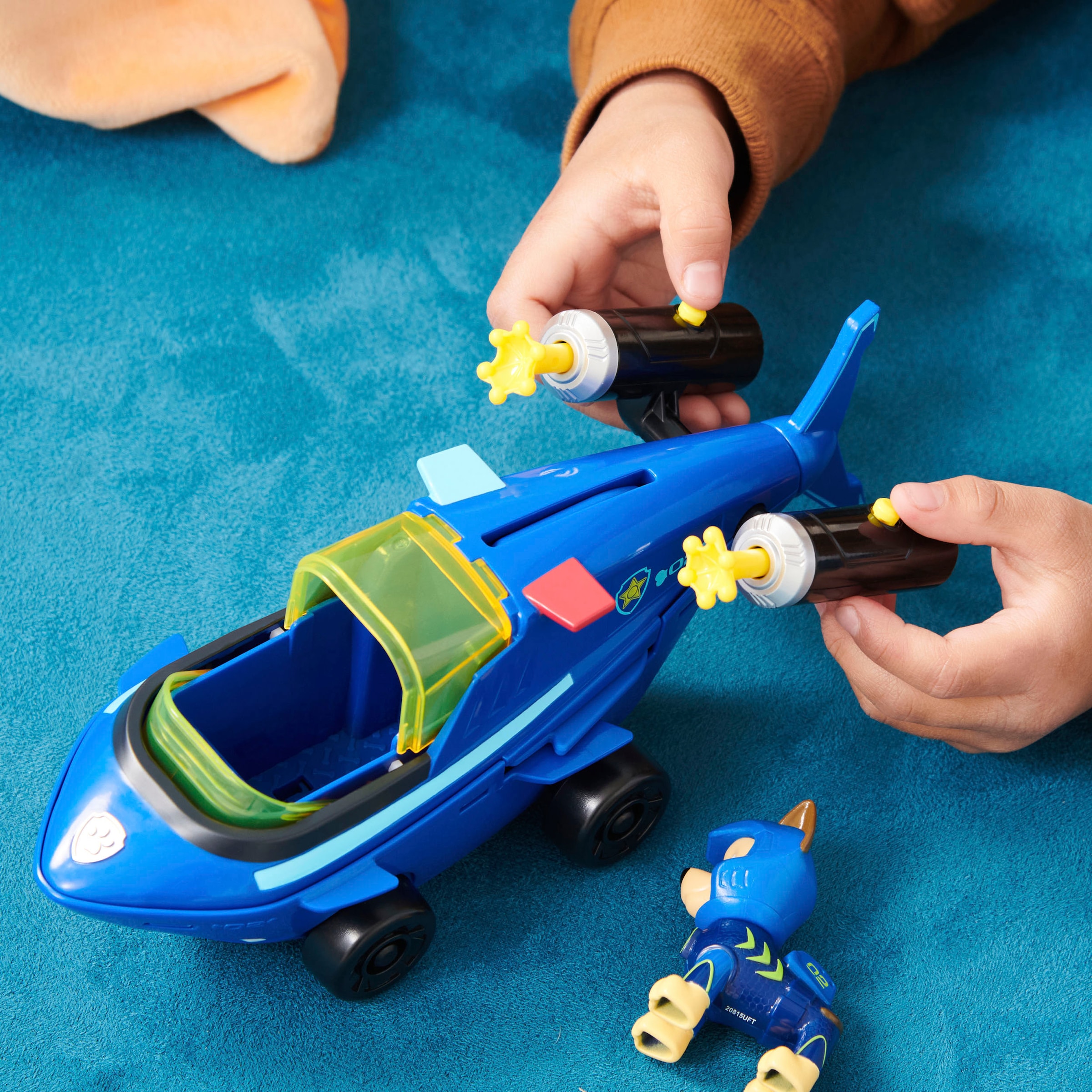 Spin Master Spielzeug-Auto »Paw Patrol - Aqua Pups - Basic Themed Vehicles Solid Chase«, mit Funktionen