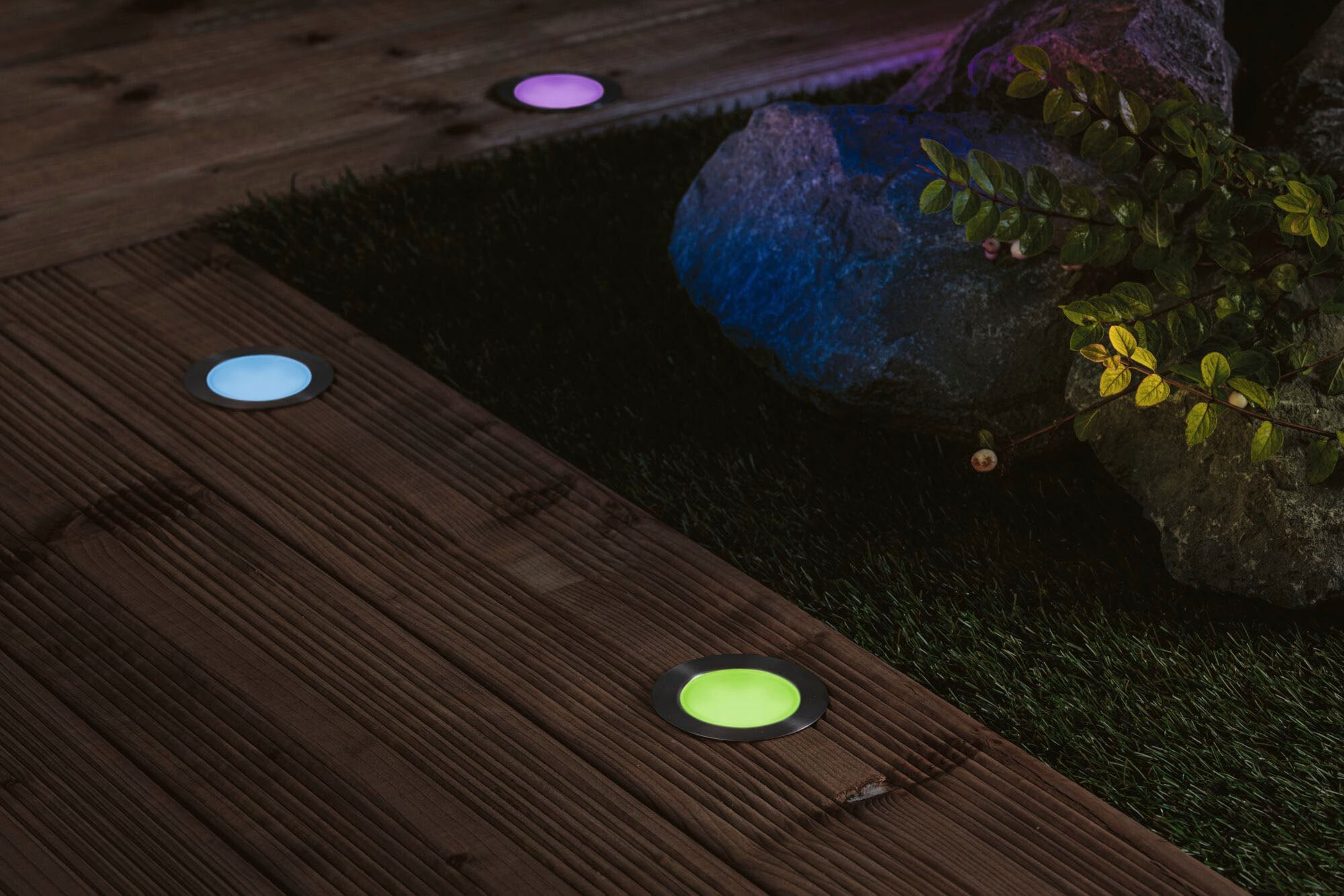 Paulmann LED Gartenleuchte »Outdoor Plug & Shine Einbauleuchte Floor RGBW IP67 ZigBee«, 1 flammig, IP67, ZigBee RGBW