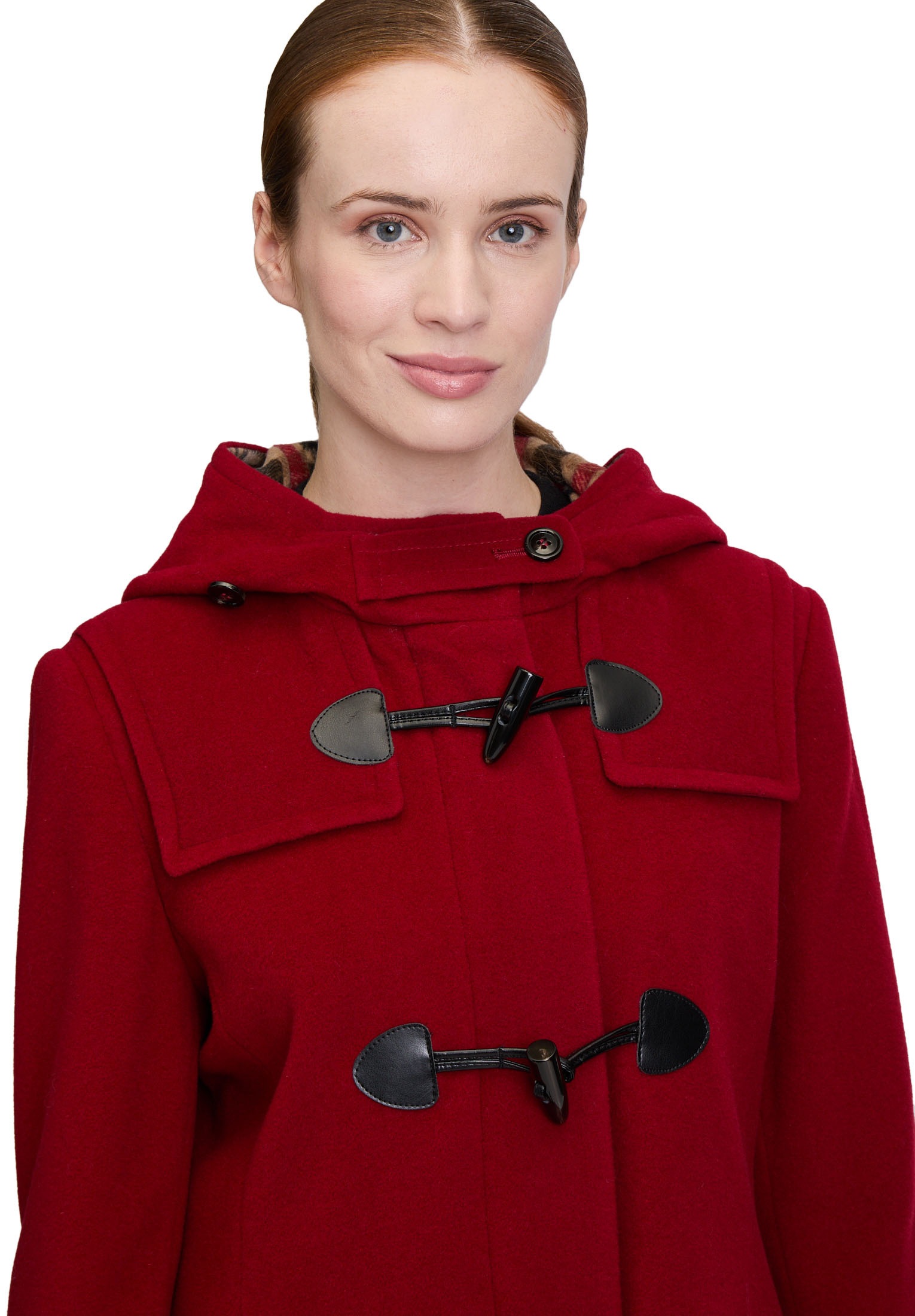 Gil Bret Wolljacke »Dufflecoat mit Kapuze«