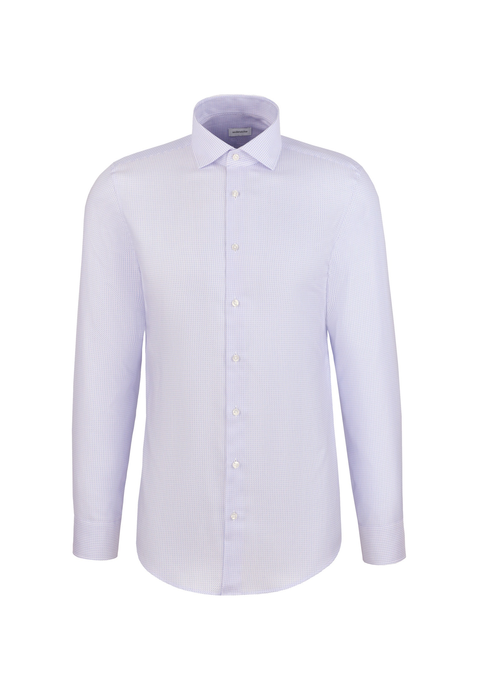 seidensticker Businesshemd »Schwarze Rose« Slim 1/1 Kentkragen Struktur