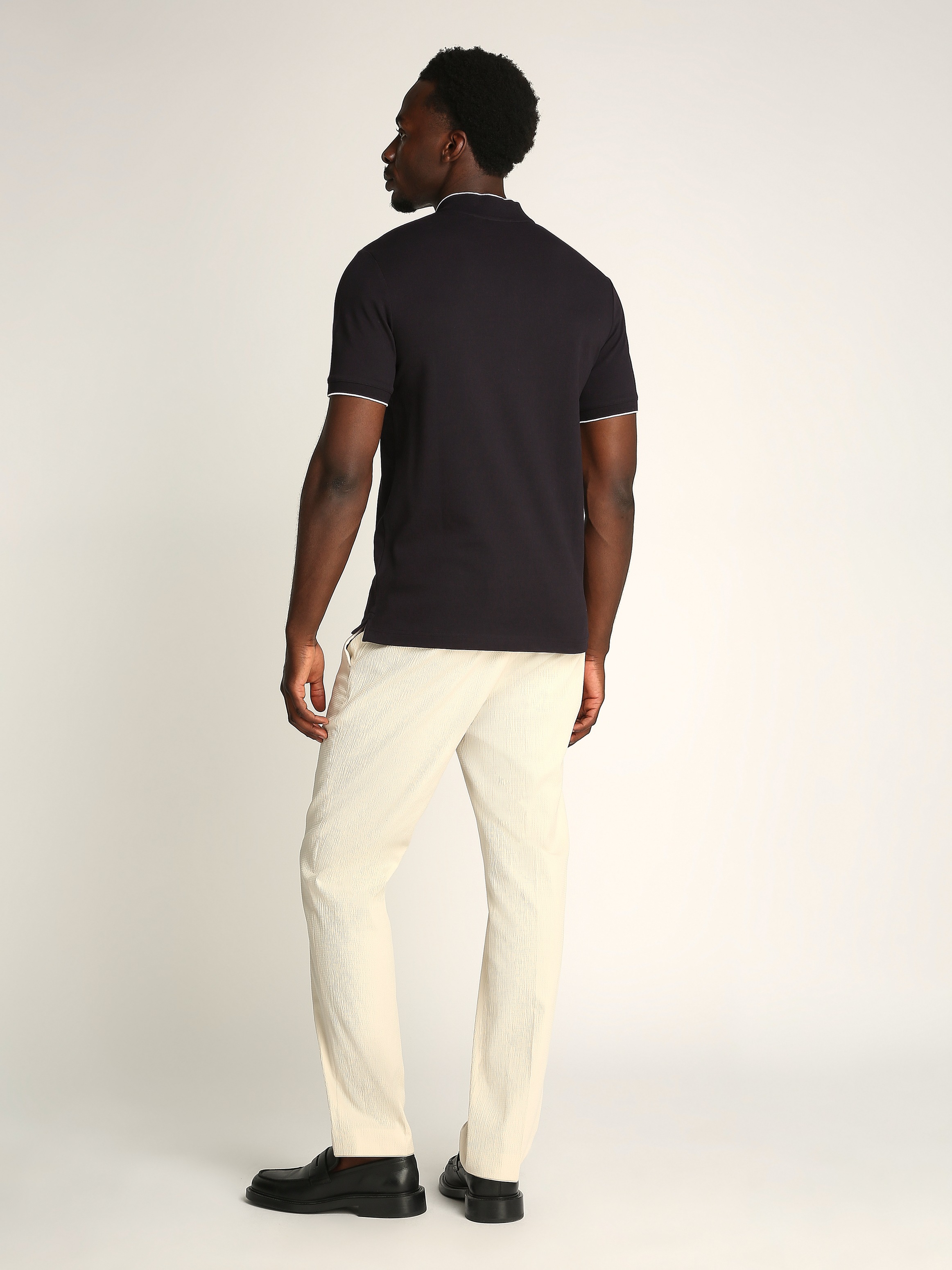 Calvin Klein Poloshirt »STRETCH PIQUE STAND COLLAR POLO«, mit kontrastfarbenen Kanten