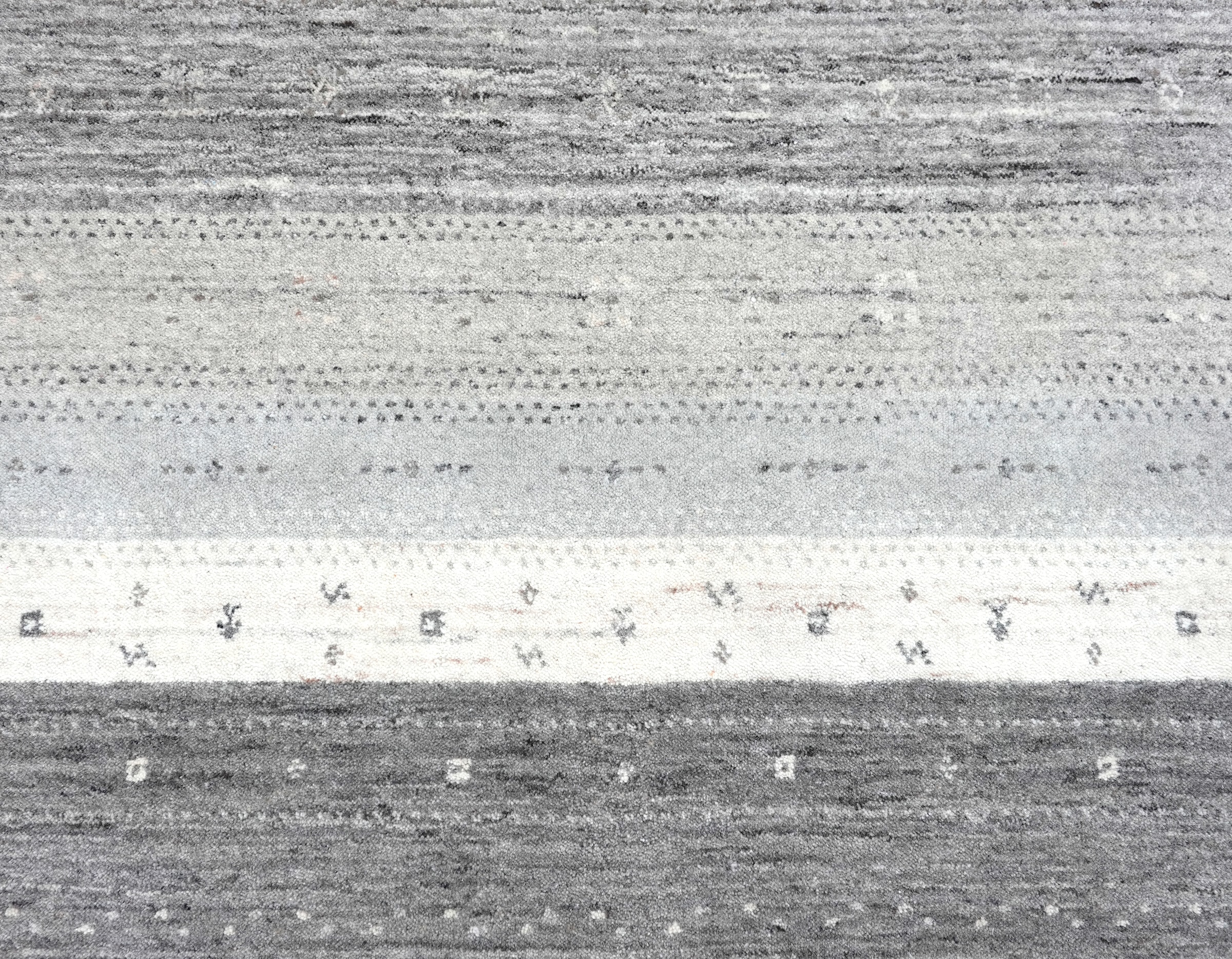 THEKO Wollteppich »Memu ZO-7406-24« rechteckig 12 mm Höhe Gabeh Design, reine Wolle, besonders flach, handgewebt, warme Farben