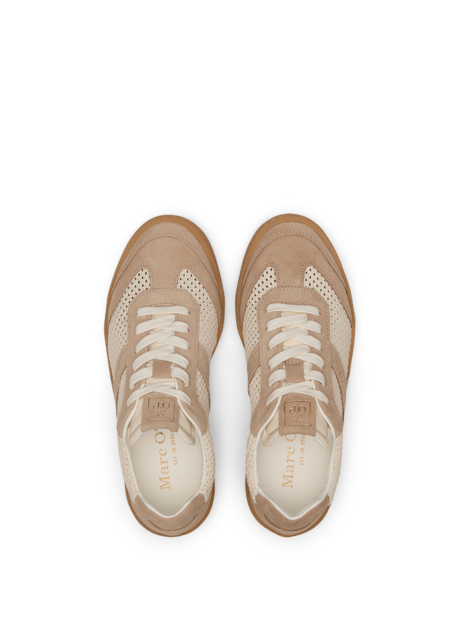 Marc O'Polo Sneaker »Court«  Basket Sneaker, Halbschuh, Schnürschuh mit Memory Foam