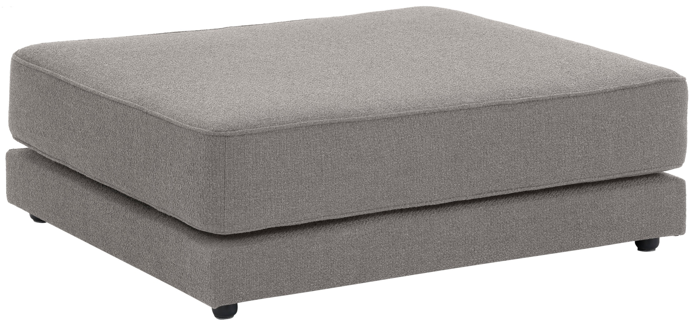 OTTO products Polsterhocker »Grenette«, freistehend oder als Teil des Modulsofas, im Baumwoll-/Leinenmix oder umweltschoned aus recycelten Stoffen, Federkern