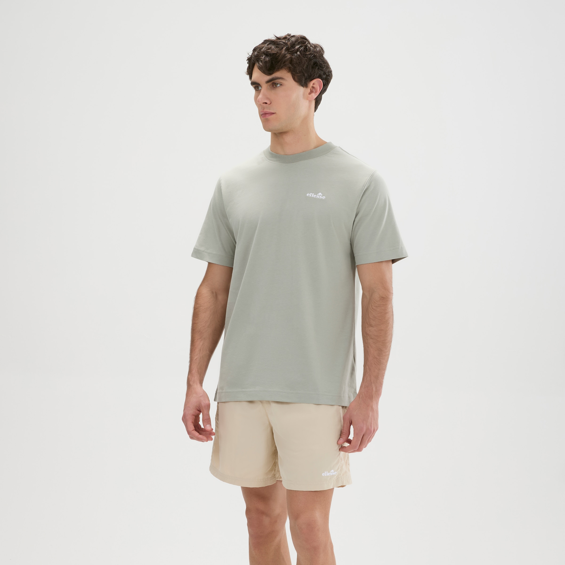 Ellesse T-Shirt »ACCIANO T-SHIRT« Kurzarm, ohne Verschluss, Rundhalsausschnitt