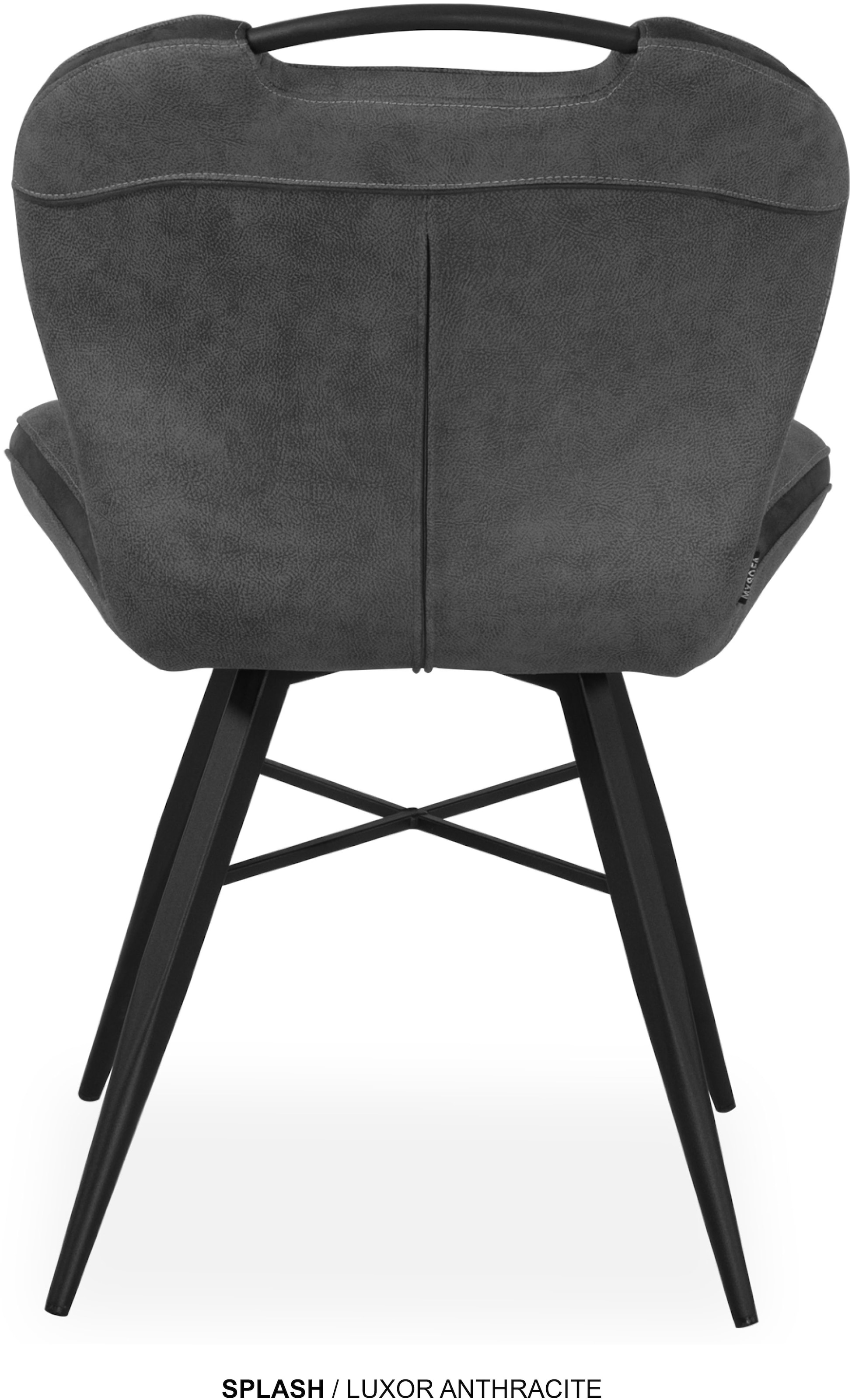 OMG Design Esszimmerstuhl »Splash« (Set) 2 Stk.Esszimmerstuhl, pflegeleichter Bezug, mit Handgriff