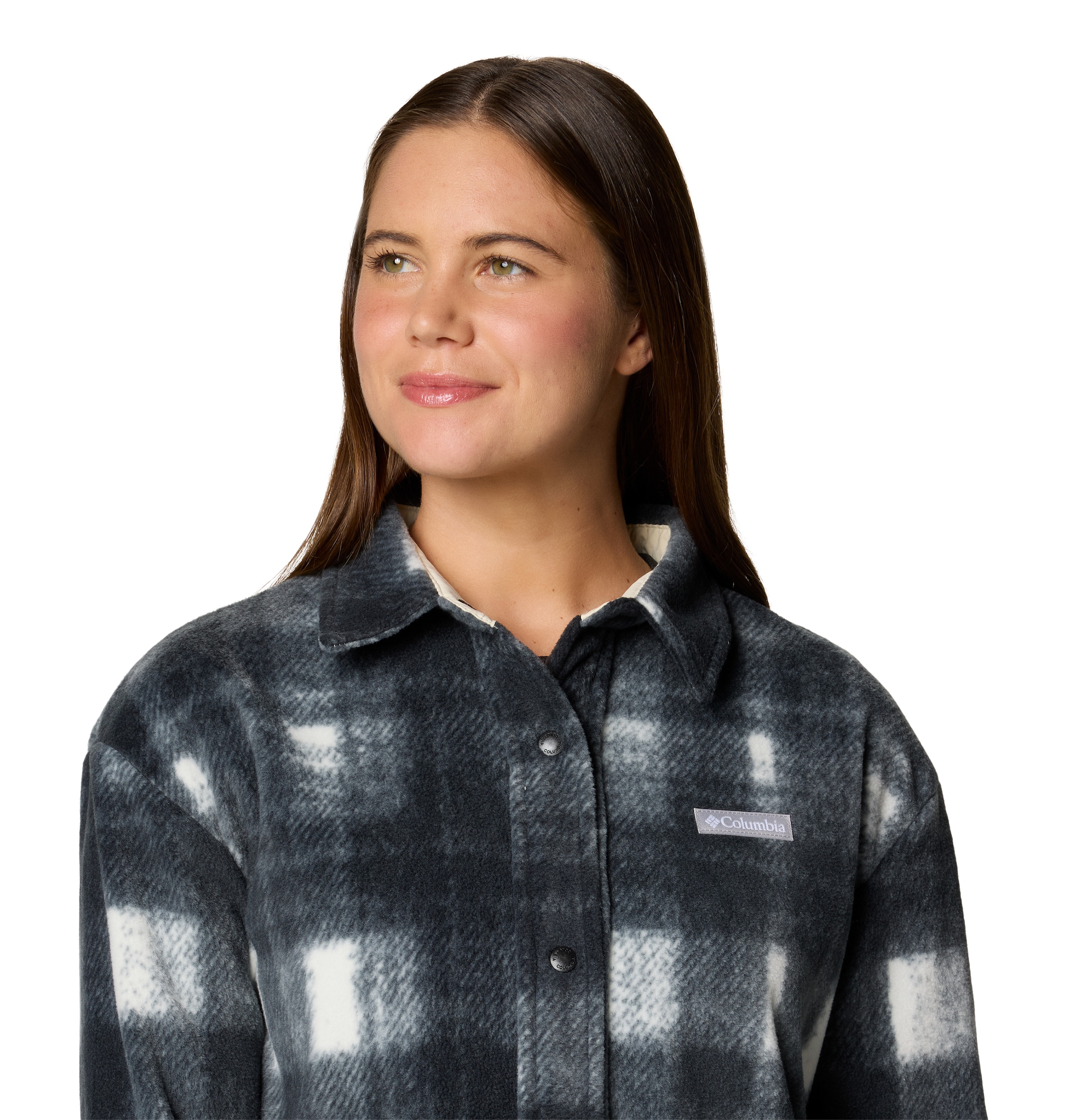 Columbia Karohemd »Benton Springs™ Shirt Jacket II«, (Statement-Muster mit klassischem Kragen), Hemdjacke