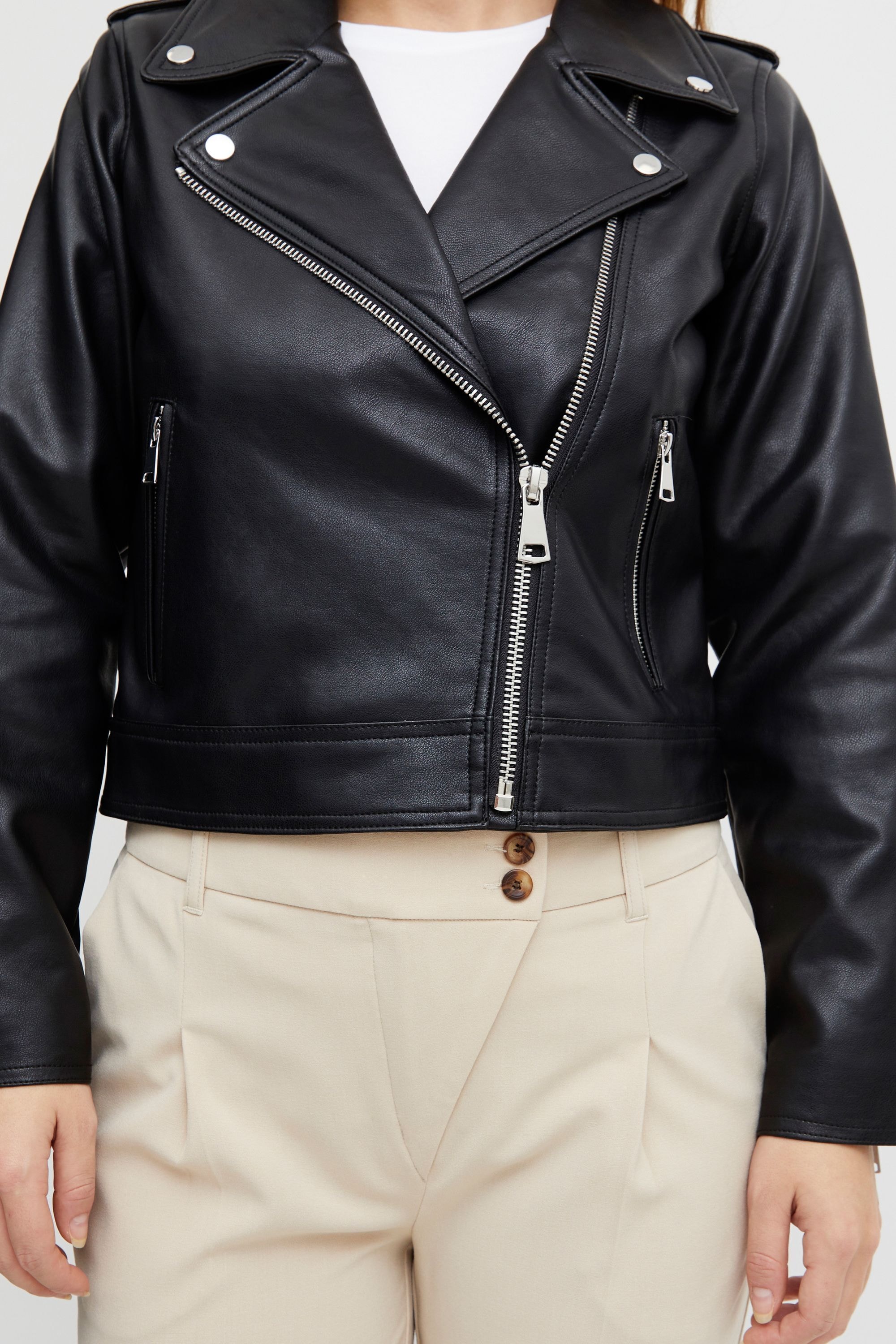 b.young Lederimitatjacke »Lederimitatjacke BYAcomy«