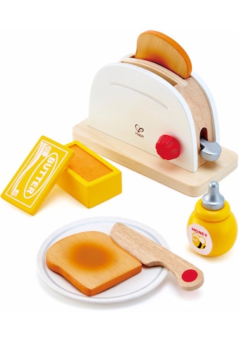 Hape Kinder-Toaster »Pop-Up-Toaster-Set, 7-tlg.«, (Set, 7 tlg.), aus Holz kaufen