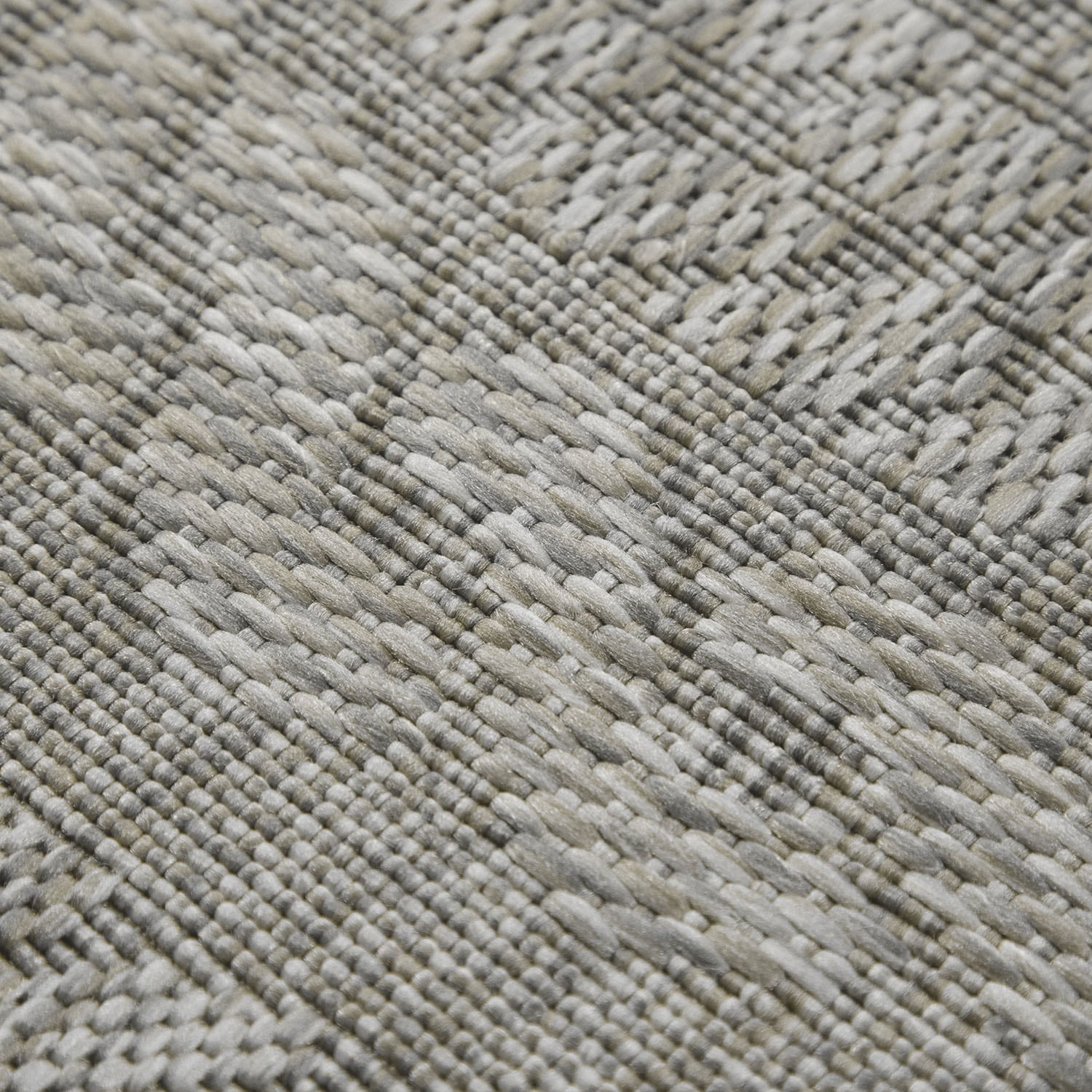 Paco Home Teppich »Malmedy 490«, rund, 4 mm Höhe, Flachgewebe, melierte Sisal-Optik, In- und Outdoor geeignet
