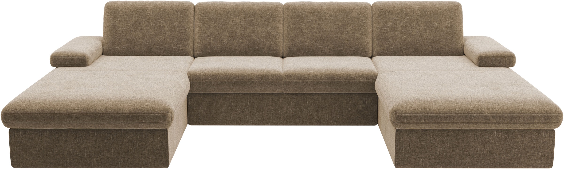 sit&more Wohnlandschaft »Moreno«, mit Armteilverstellung,wahlweise mit Bettfunktion