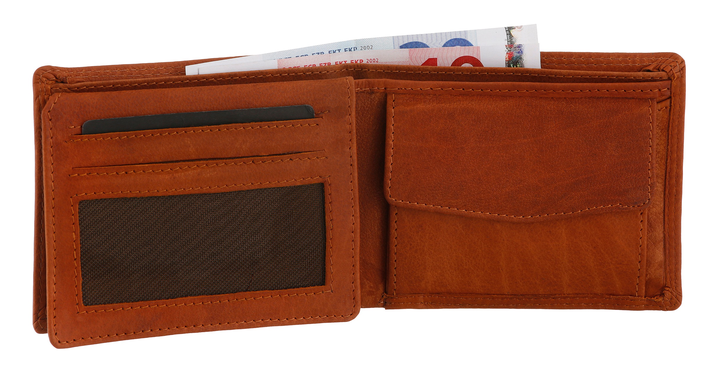 MUSTANG Geldbörse »Udine leather wallet side opening«, mit RFID-Schutz