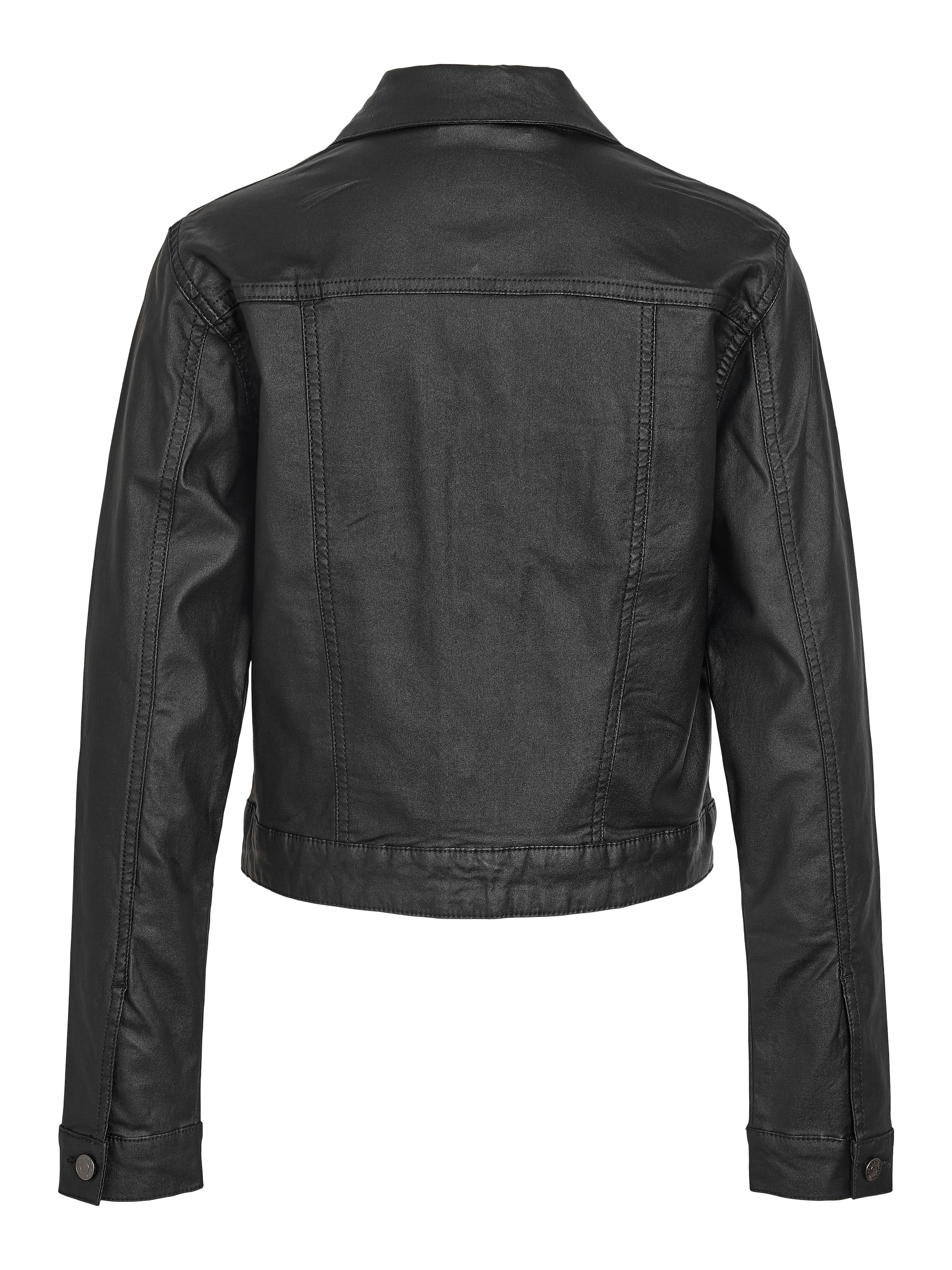 Noisy may Lederimitatjacke »NMCOATED DEBRA LS JACKET NOOS« Lederimitat