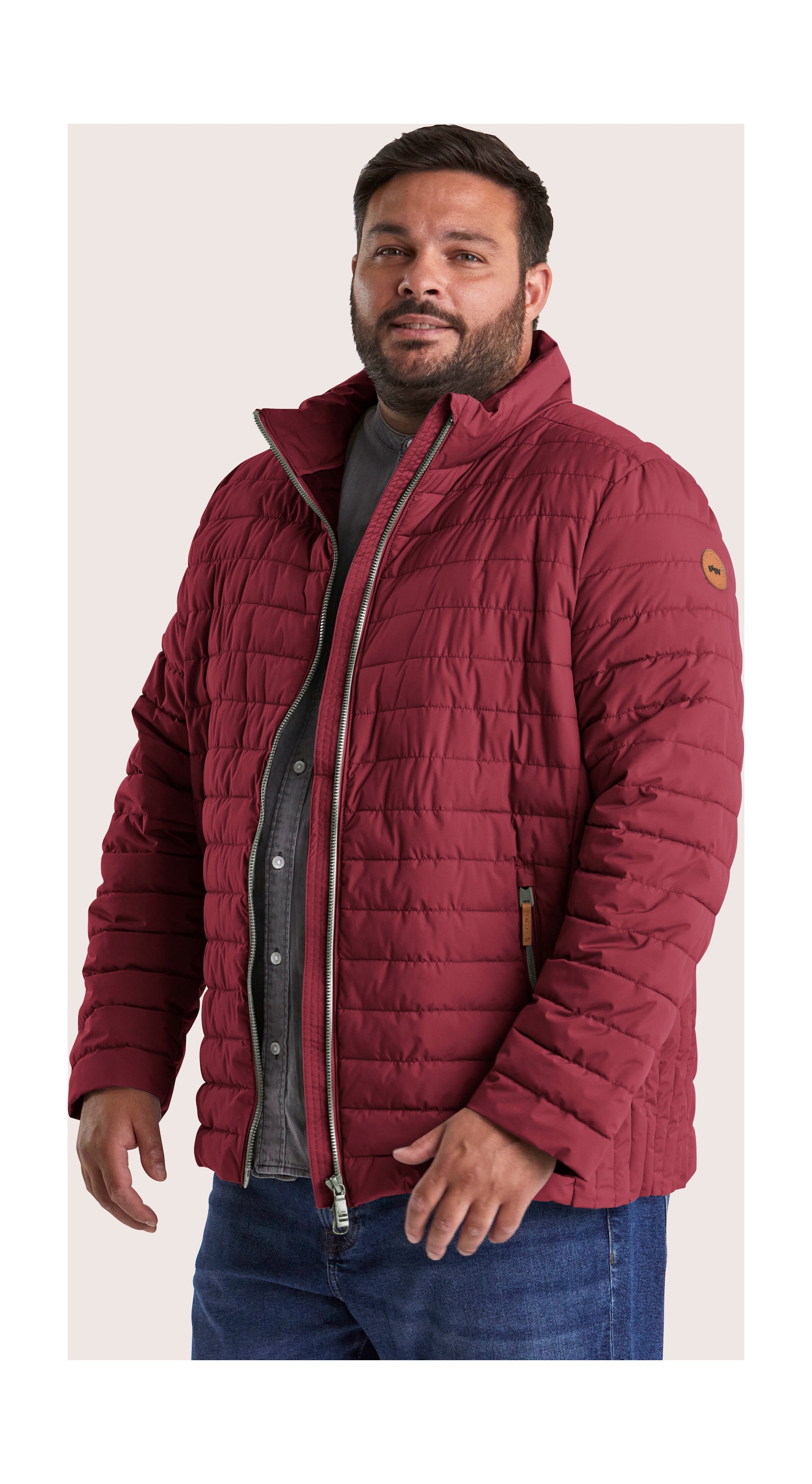 STOY Steppjacke »STW 15 MN QLTD JCKT« Leichte, atmungsaktive, wasserabweisende Herren Steppjacke von STOY