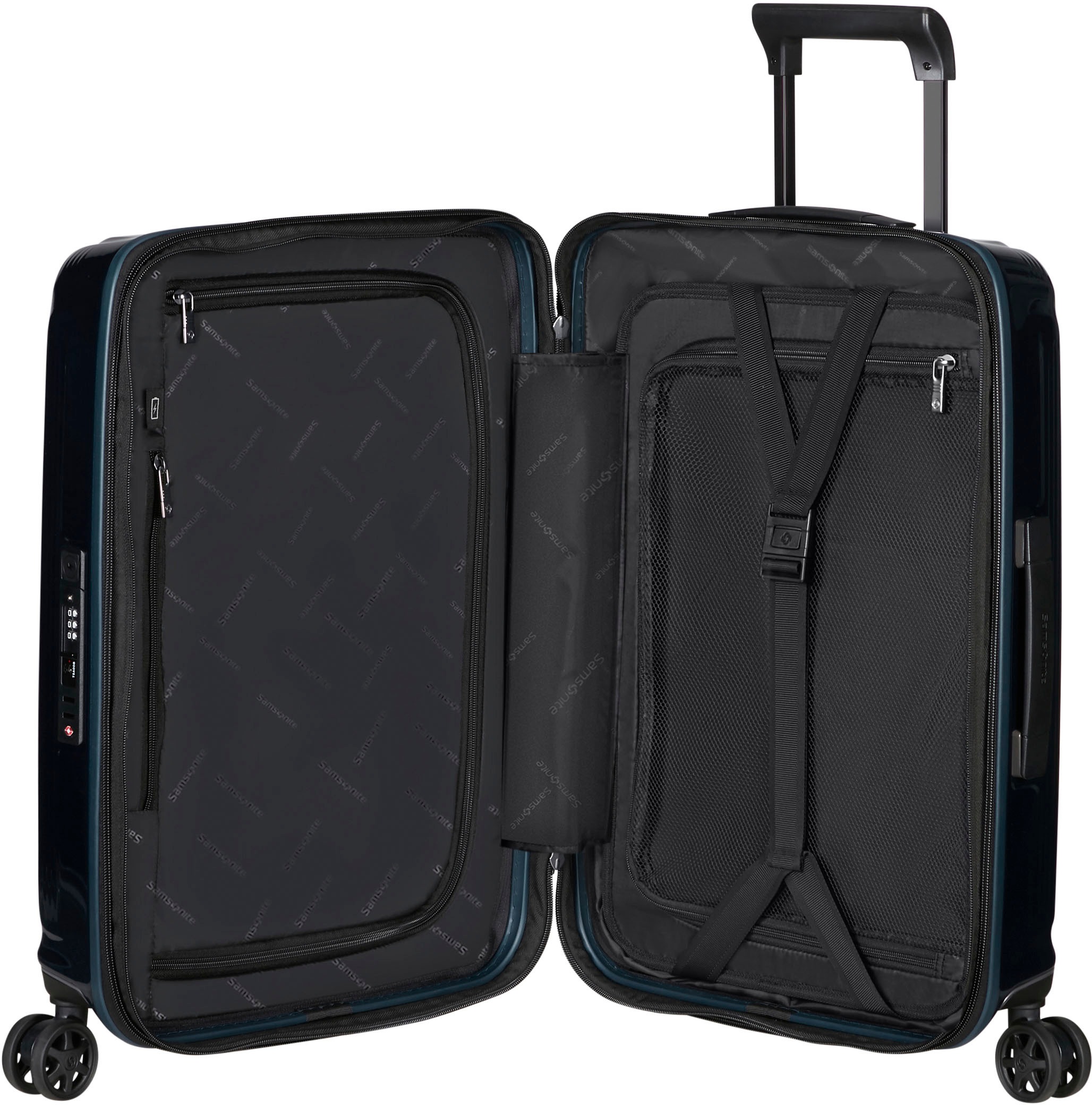 Samsonite Hartschalen-Trolley »NUON, verschiedene Größen und Farben«, 4 Rollen, Hartschalen-Koffer TSA-Zahlenschloss Volumenerweiterung bei S/XL