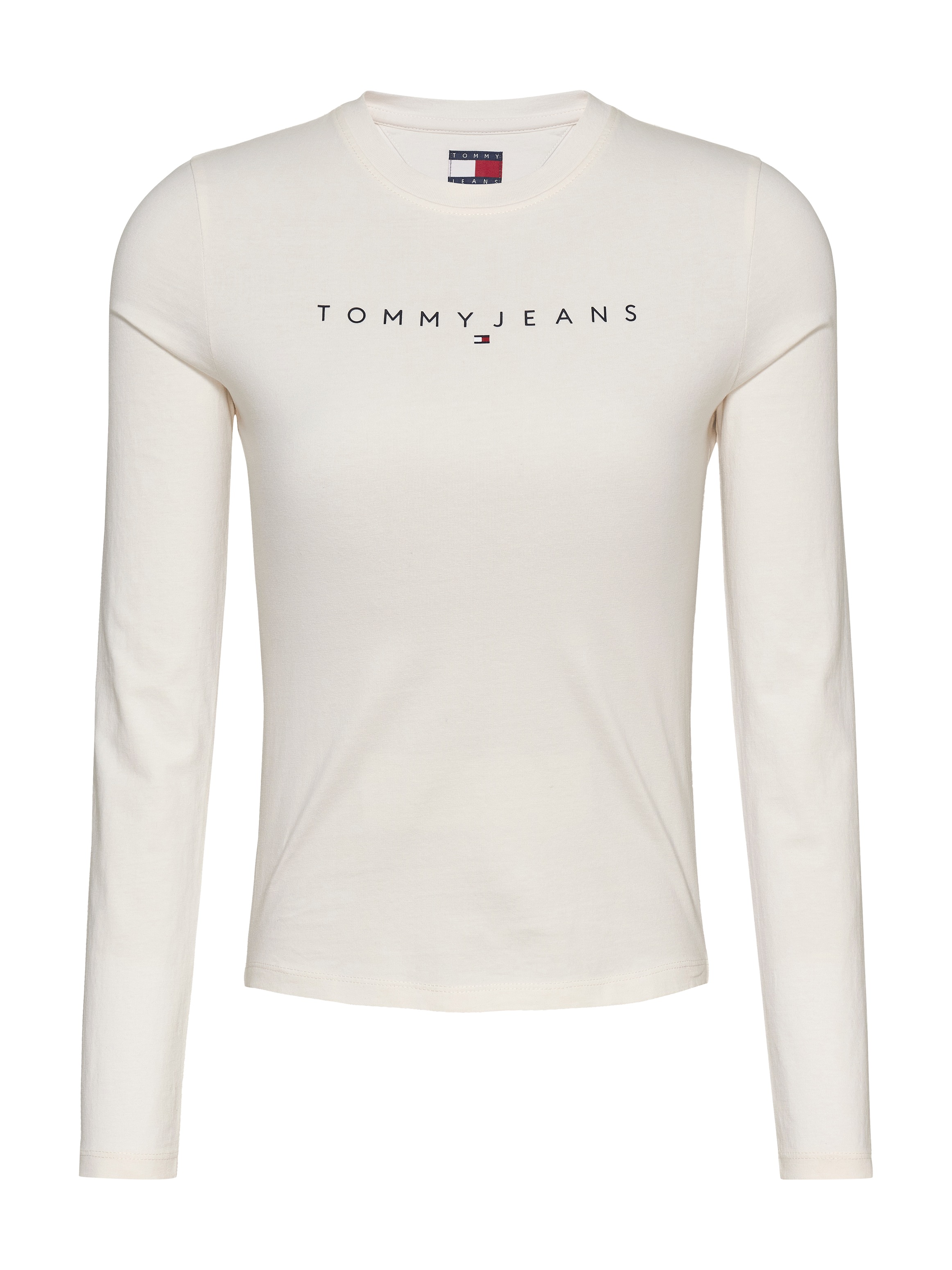 Tommy Jeans Curve Langarmshirt »TJW SLIM LINEAR TEE LS EXT«, Große Größen