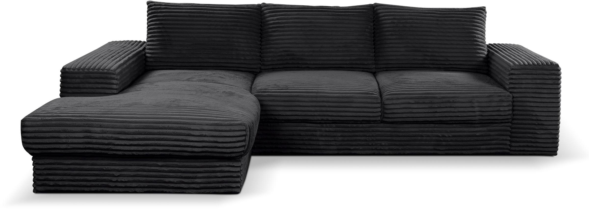 WERK2 Ecksofa Rozzana, in modischem Cord-Bezug