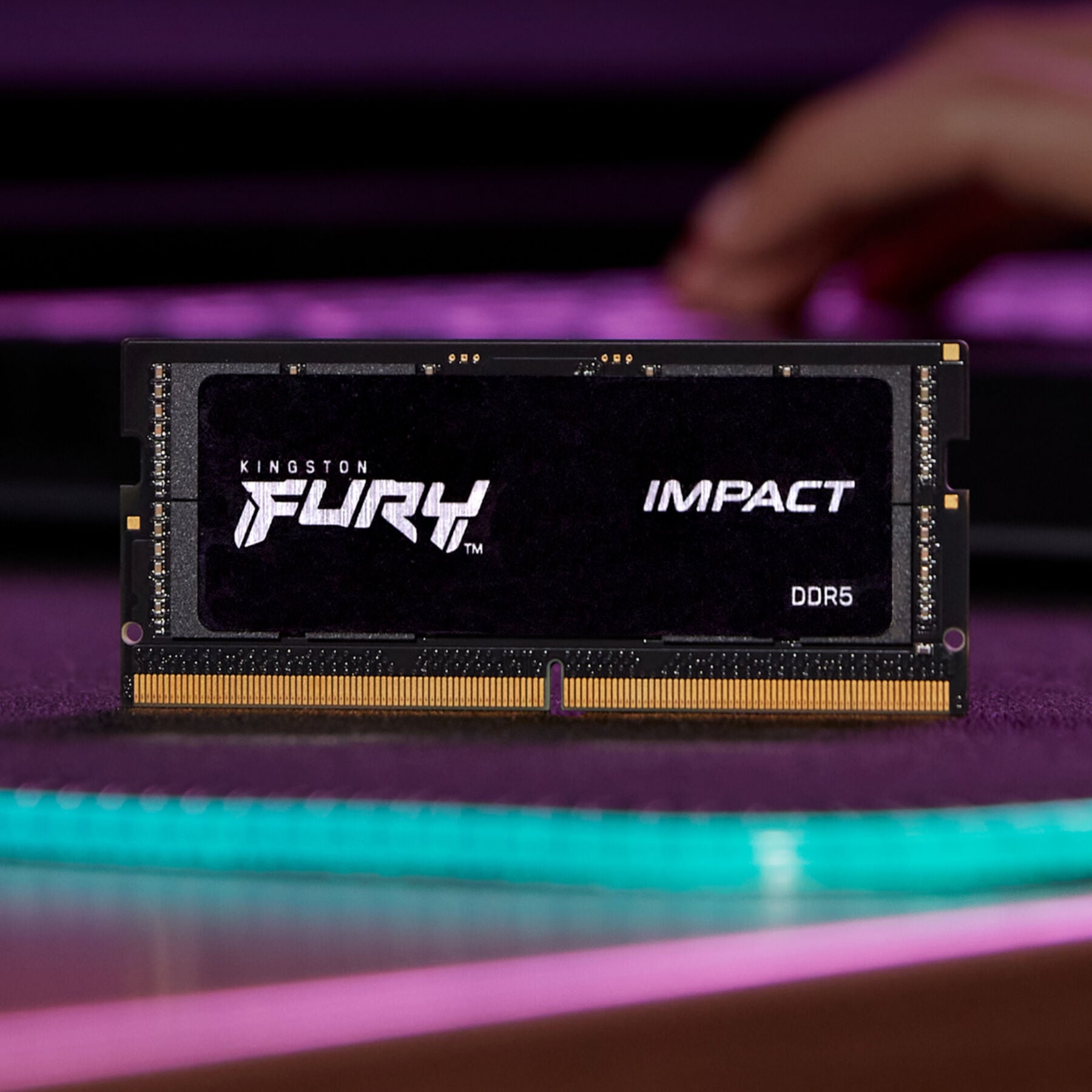 Kingston Arbeitsspeicher »32GB 5600MT/s DDR5 CL40 SODIMM FURY Impact PnP«
