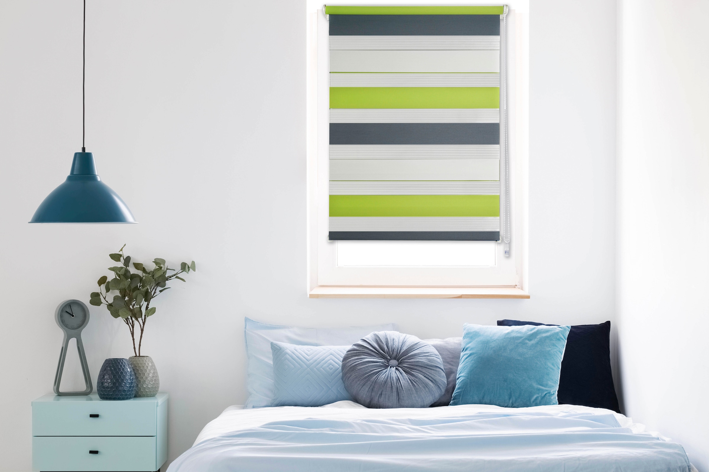 mydeco Doppelrollo »Just-Triple« Lichtschutz ohne Bohren freihängend