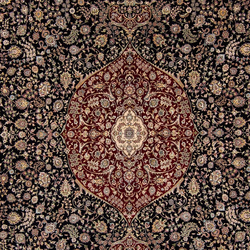 morgenland Orientteppich »Hereke - 370 x 276 cm - dunkelrot«, rechteckig