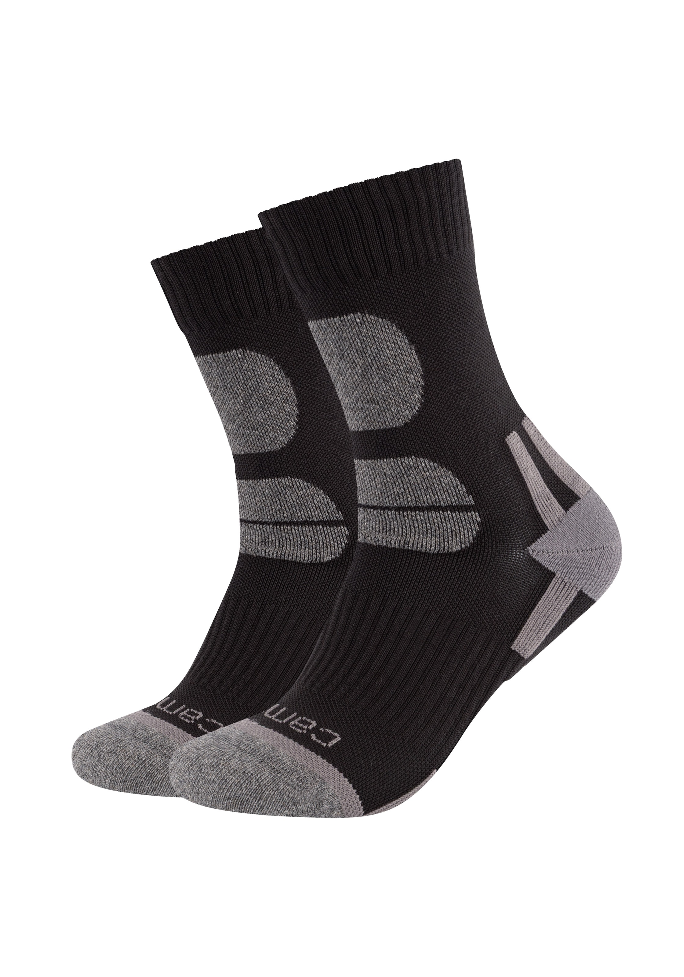 Camano Wandersocken »Function« 4 Paar,  mit Fußgewölbe-Stütze