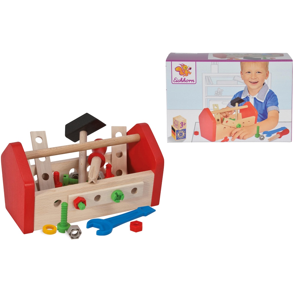 Eichhorn Spielwerkzeugkoffer »Werkzeugbox«, (Set)