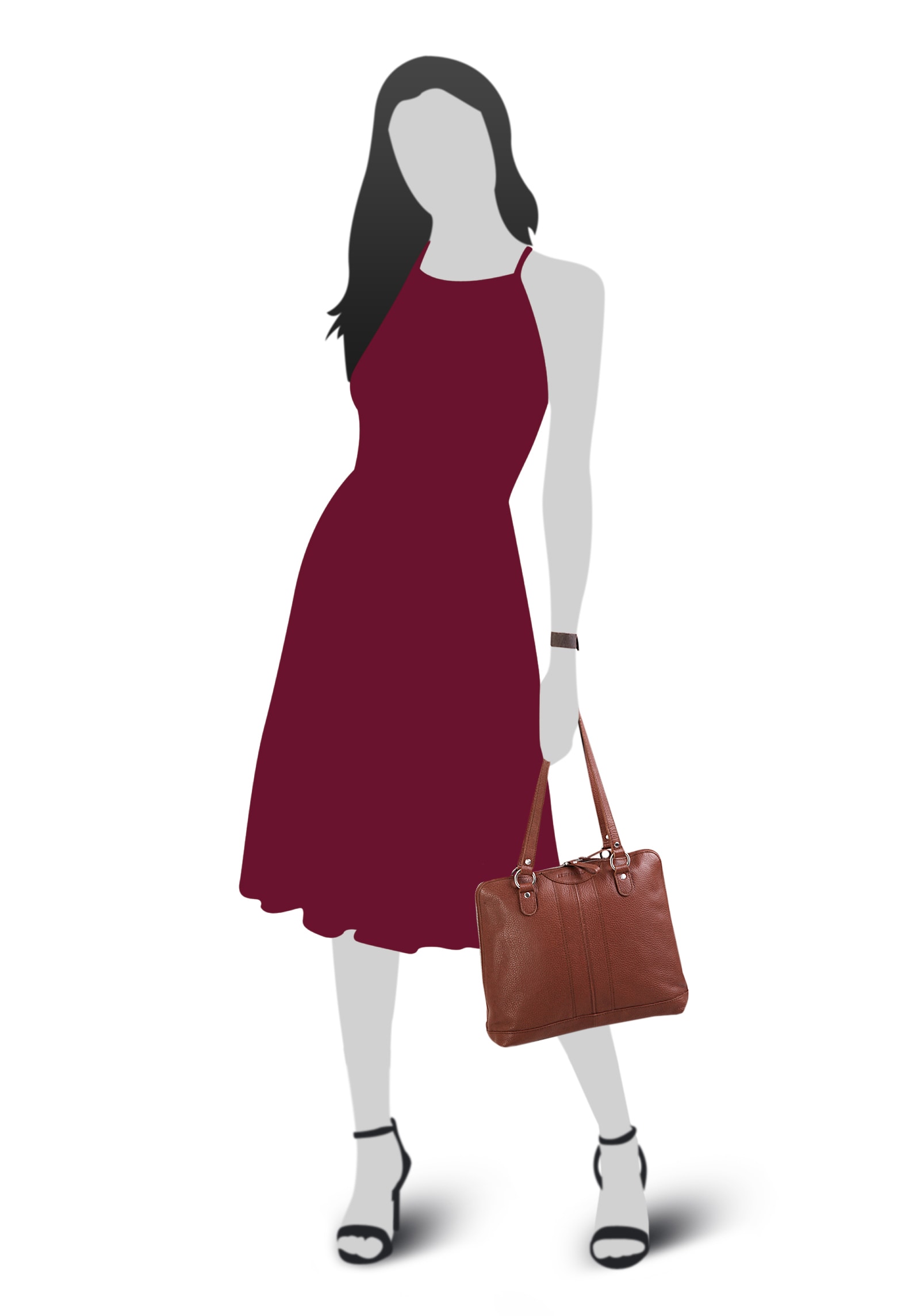 Betty Barclay Umhängetasche echt Leder