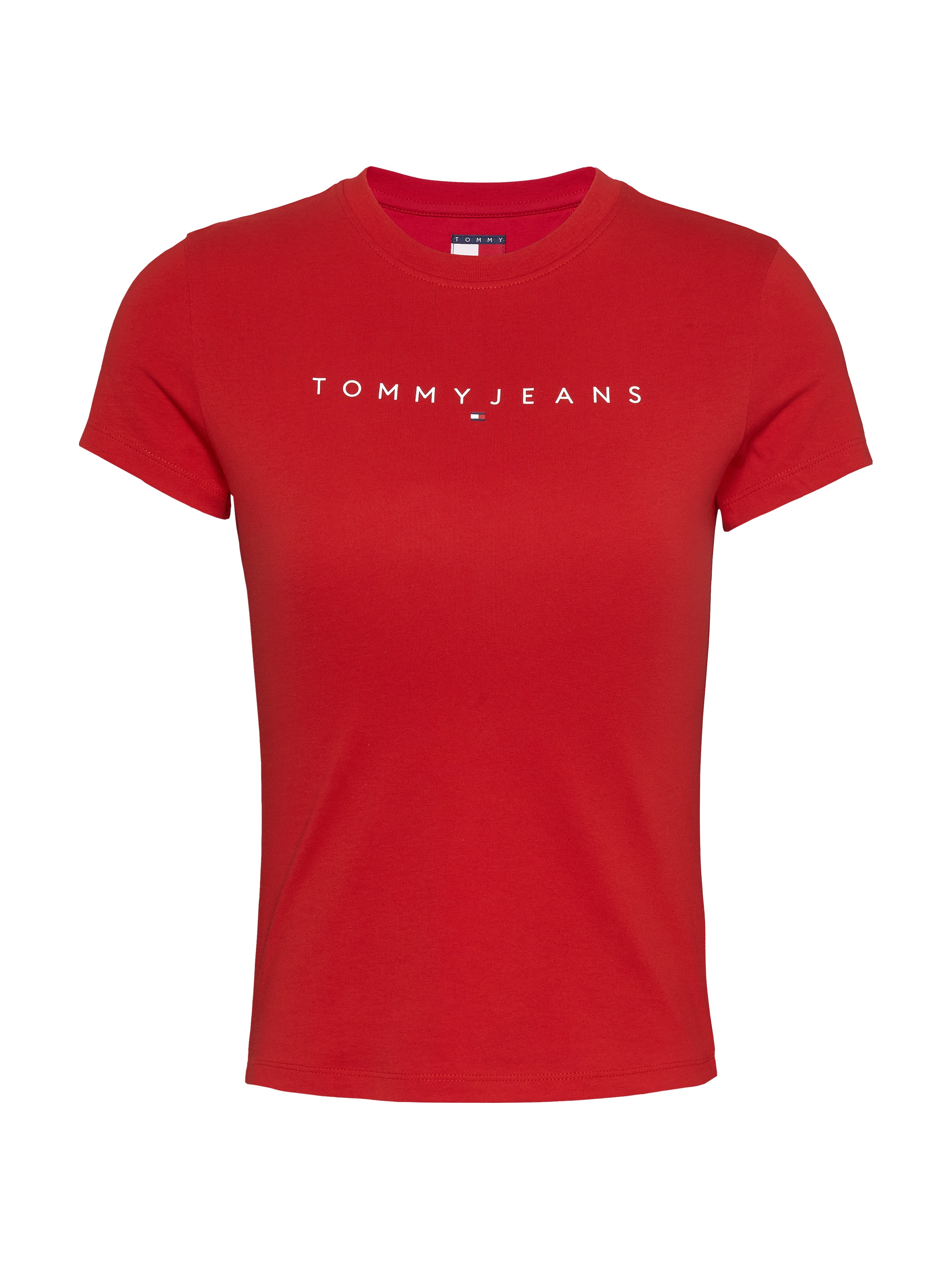 Tommy Jeans Curve T-Shirt »TJW SLIM LINEAR TEE EXT«, in Große Größen