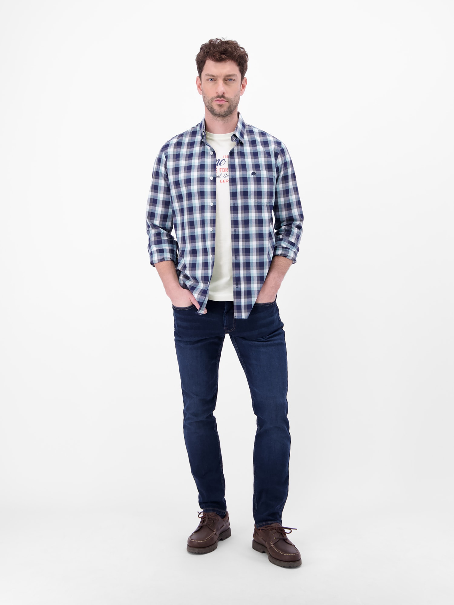 LERROS T-Shirt »LERROS T-Shirt in Jersey-Qualität mit Print«