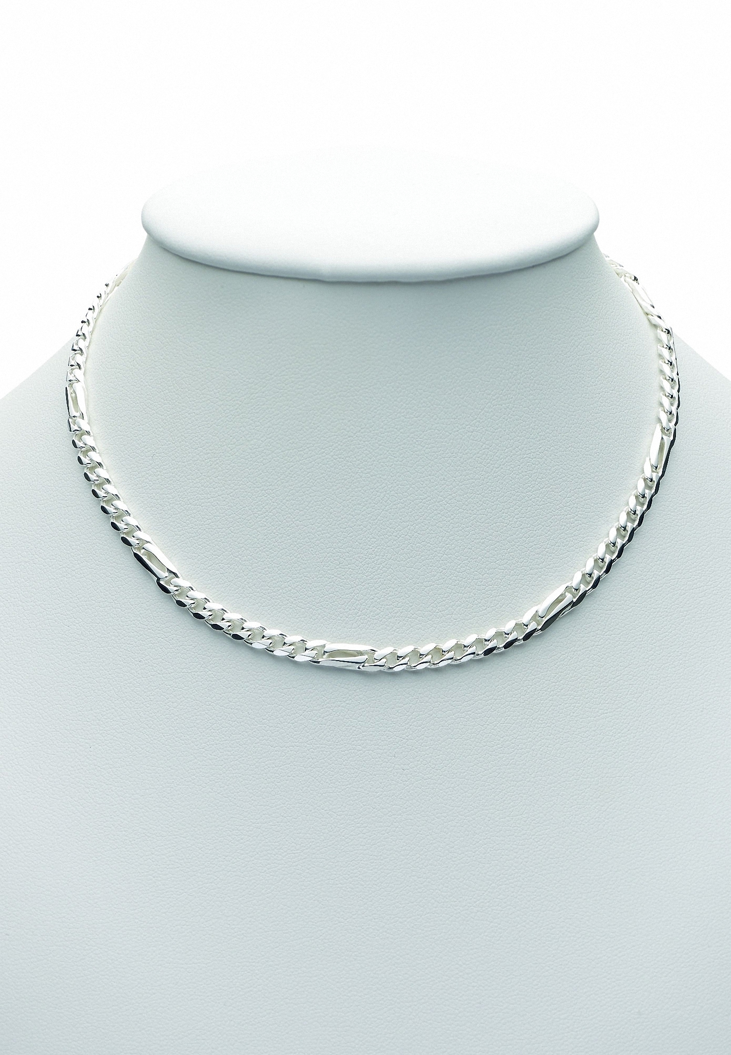 Adelia´s Silberkette »925 Silber Fantasie Halskette 50 cm Ø 4 mm«