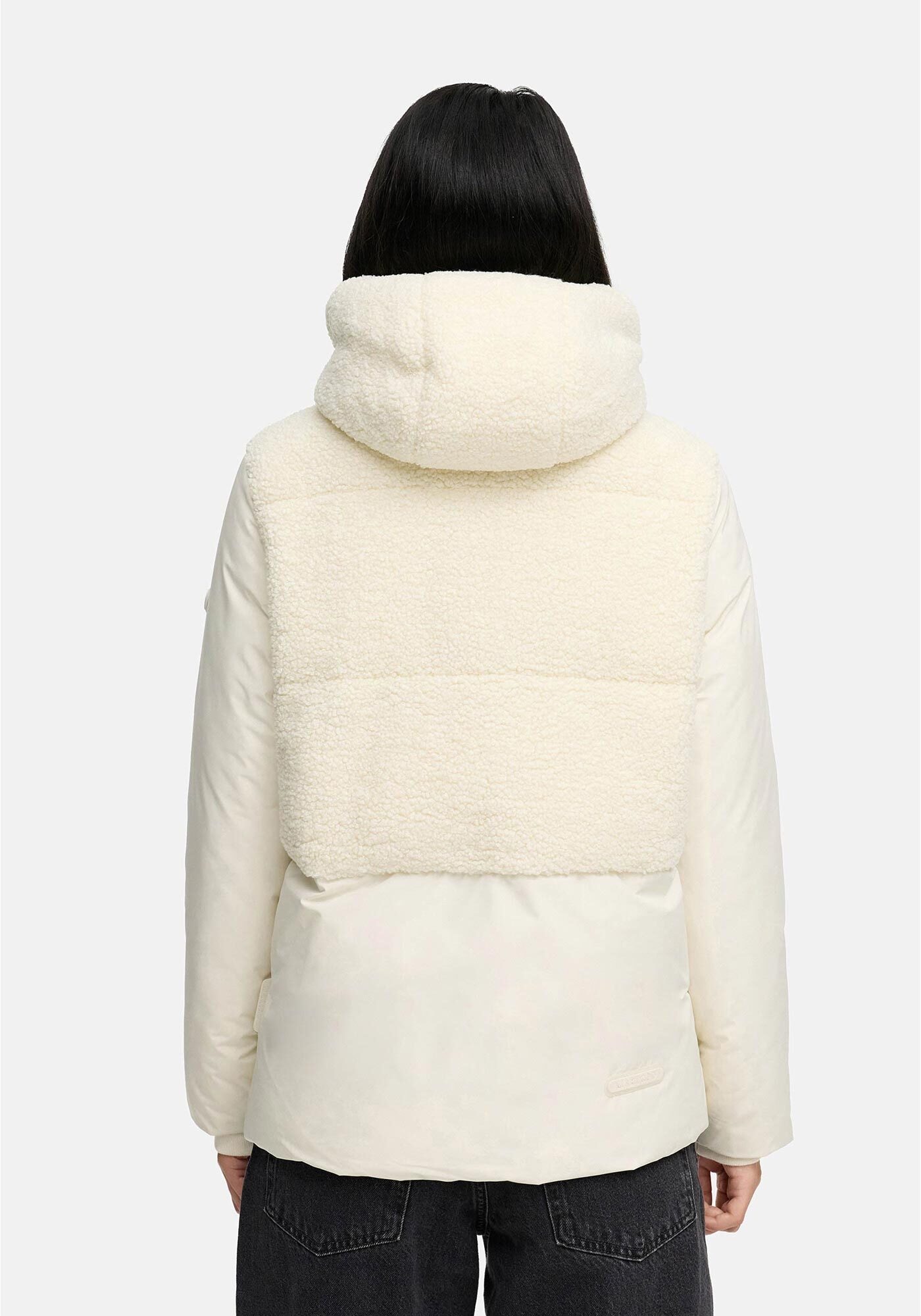 Marikoo Winterjacke »Marikoo Sheeta Damen Herbst Winter Teddyfell Jacke gefüttert N095«