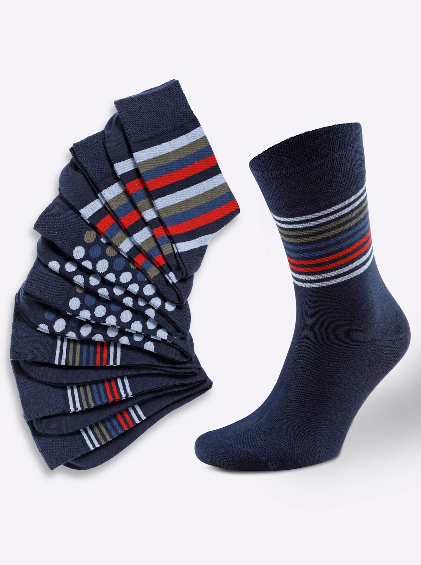 wäschepur Socken 7 Paar tlg.